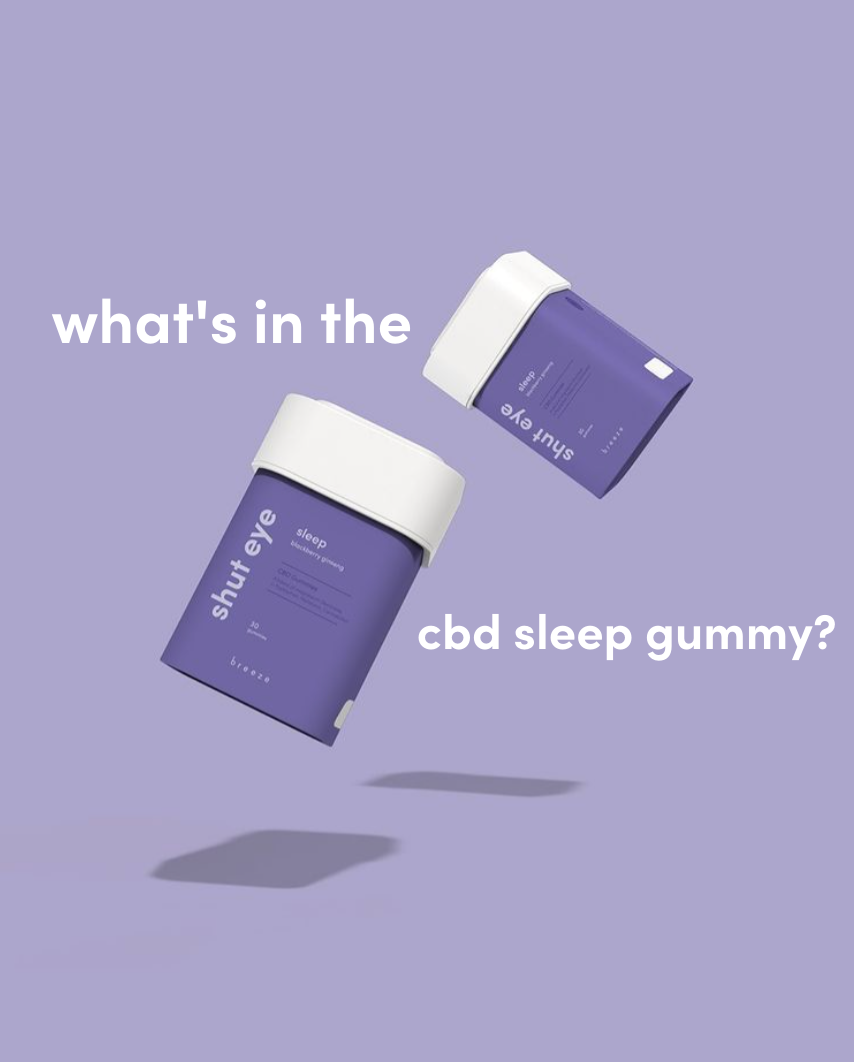 What's in the cbd sleep gummy? 