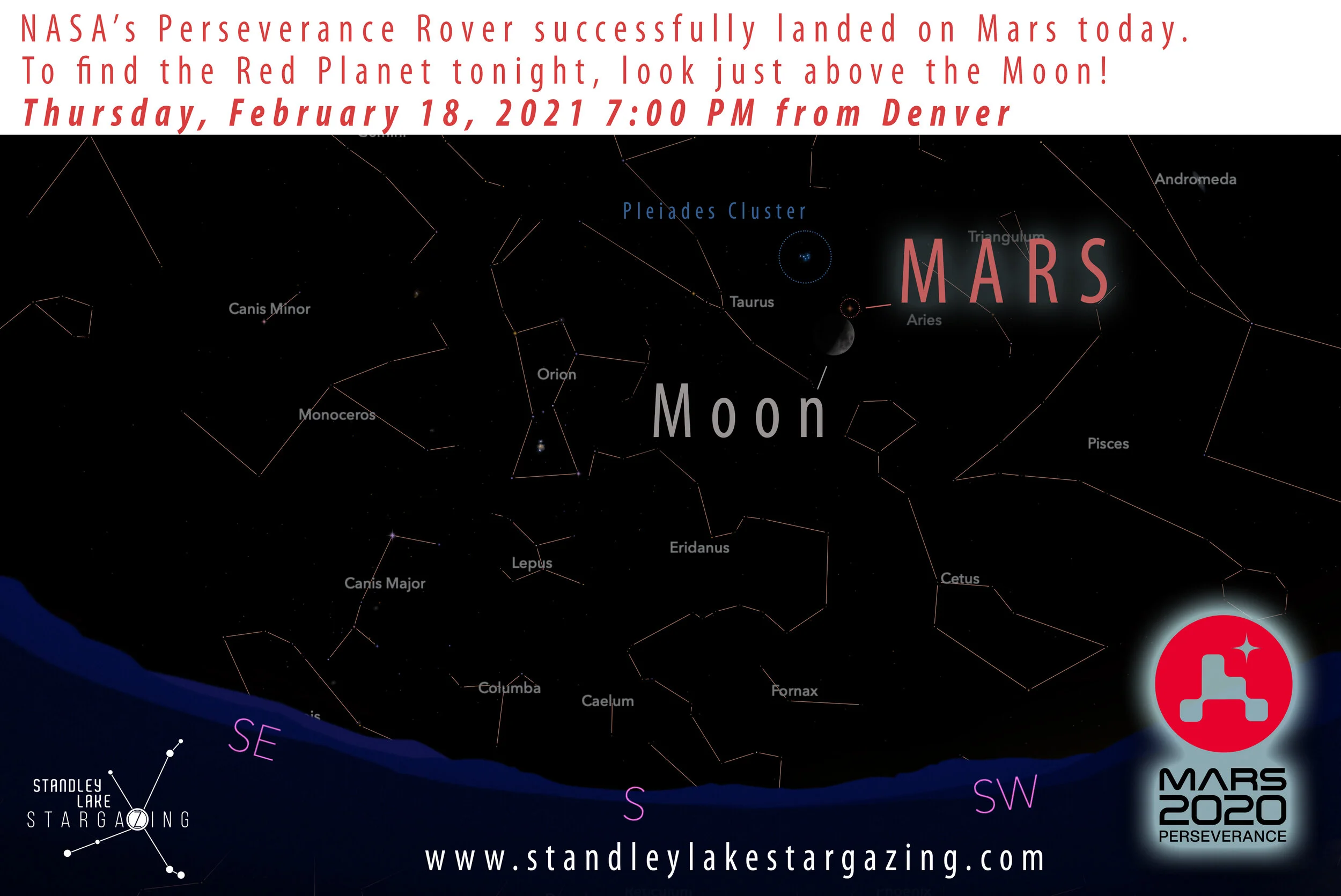 Perseverance Lands Safely - See Mars Tonight!