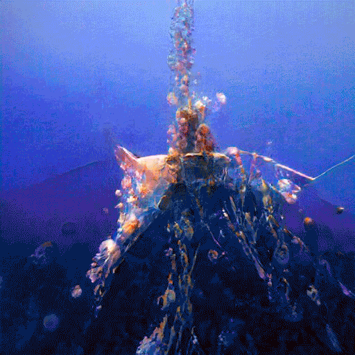 'Hawaiian eruption' Edition 1 of 1 on SuperRare GIFTED