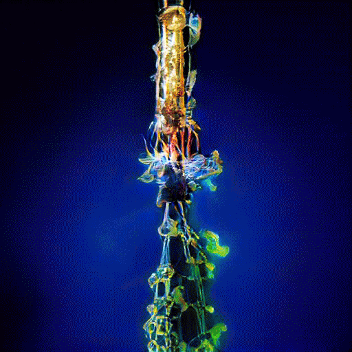 'Symbiotic contract' - 1/1 on SuperRare - Sold