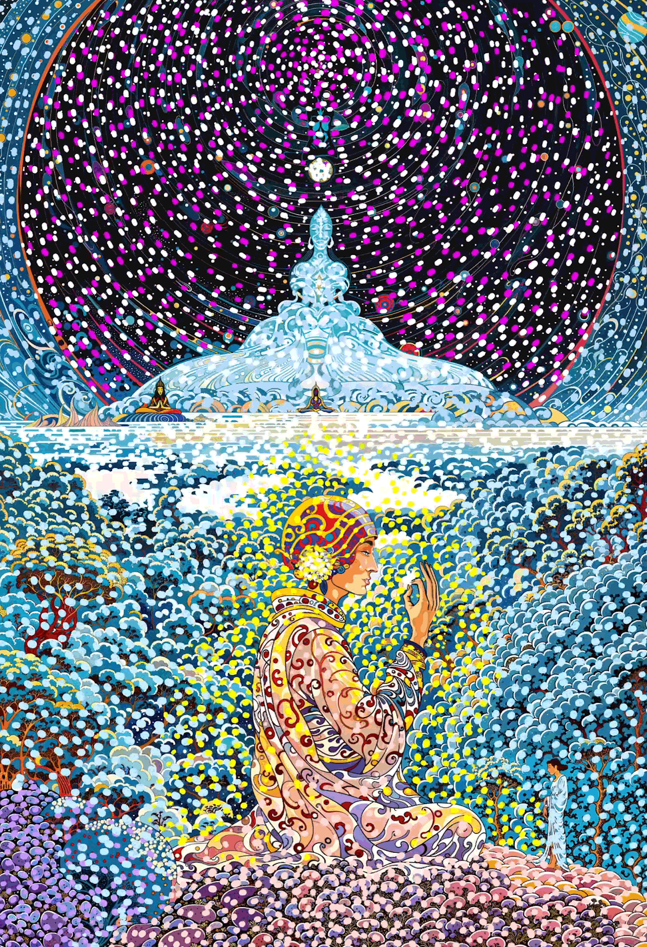 Rivers of Bodhichitta - 1/1 on SuperRare - Sold