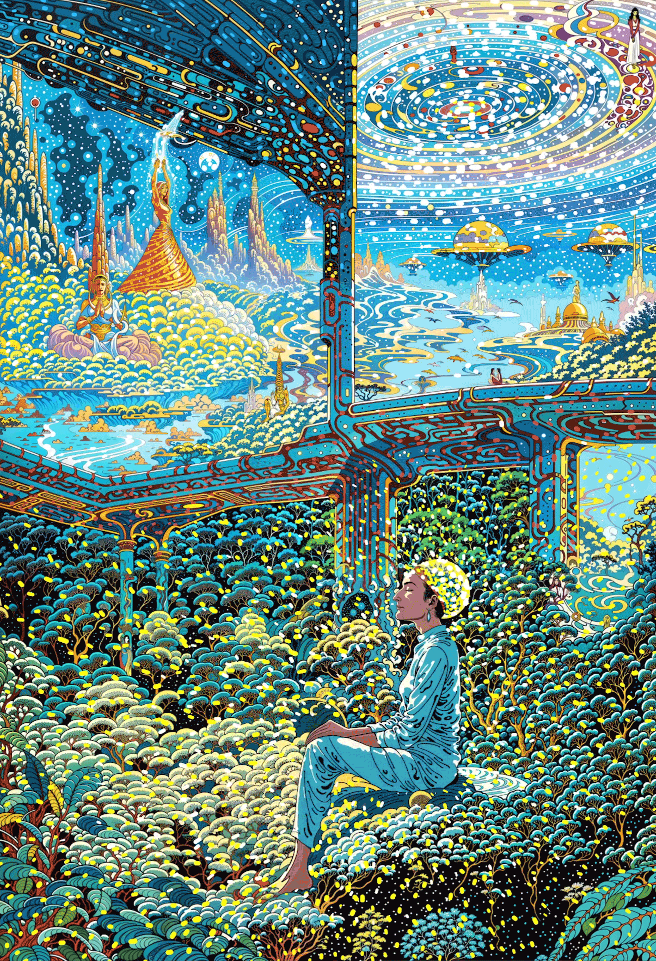 Embrace of the Bodhisattva - 1/1 on SuperRare - Sold