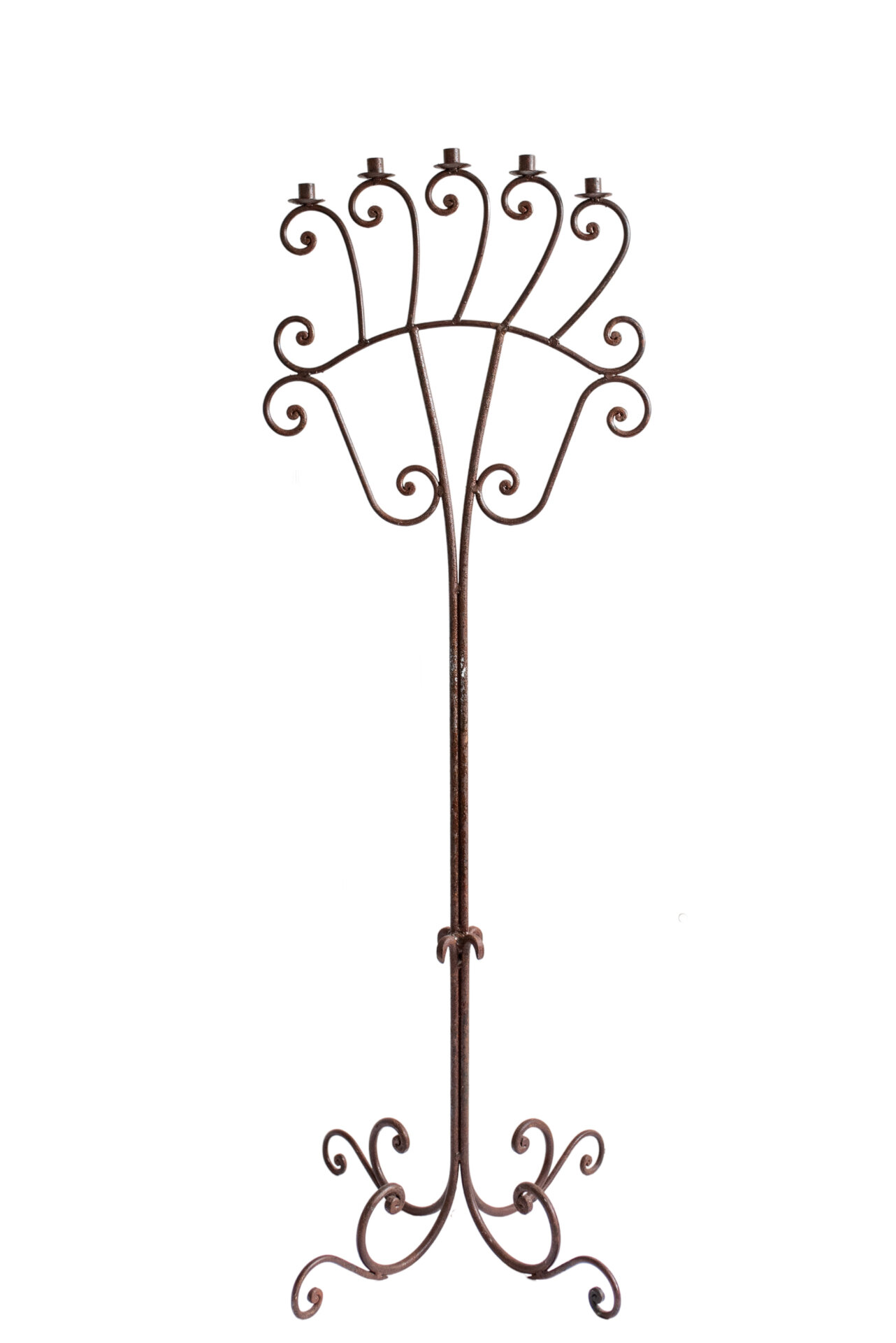 Wrought Iron Candelabra
