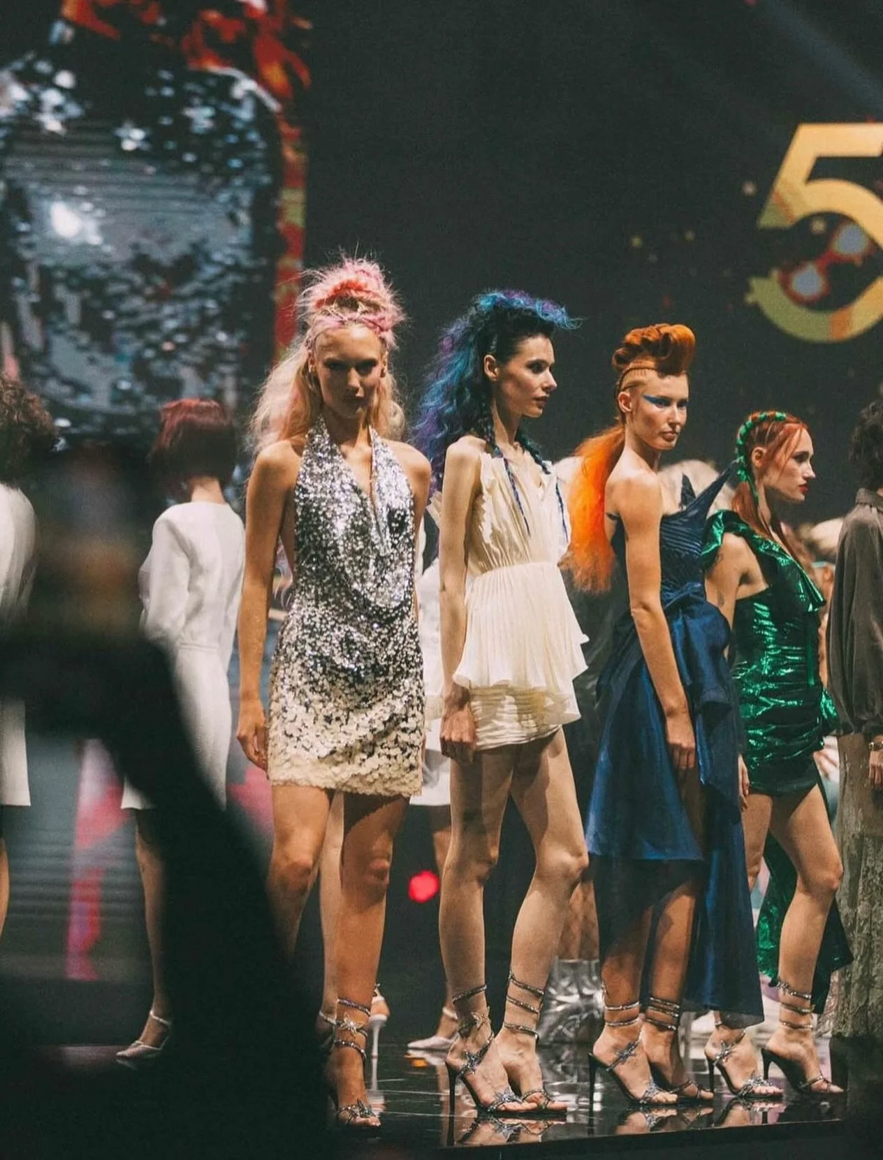 RILEY for @joico&rsquo;s Future Fifty Fest in Milan ⭐️