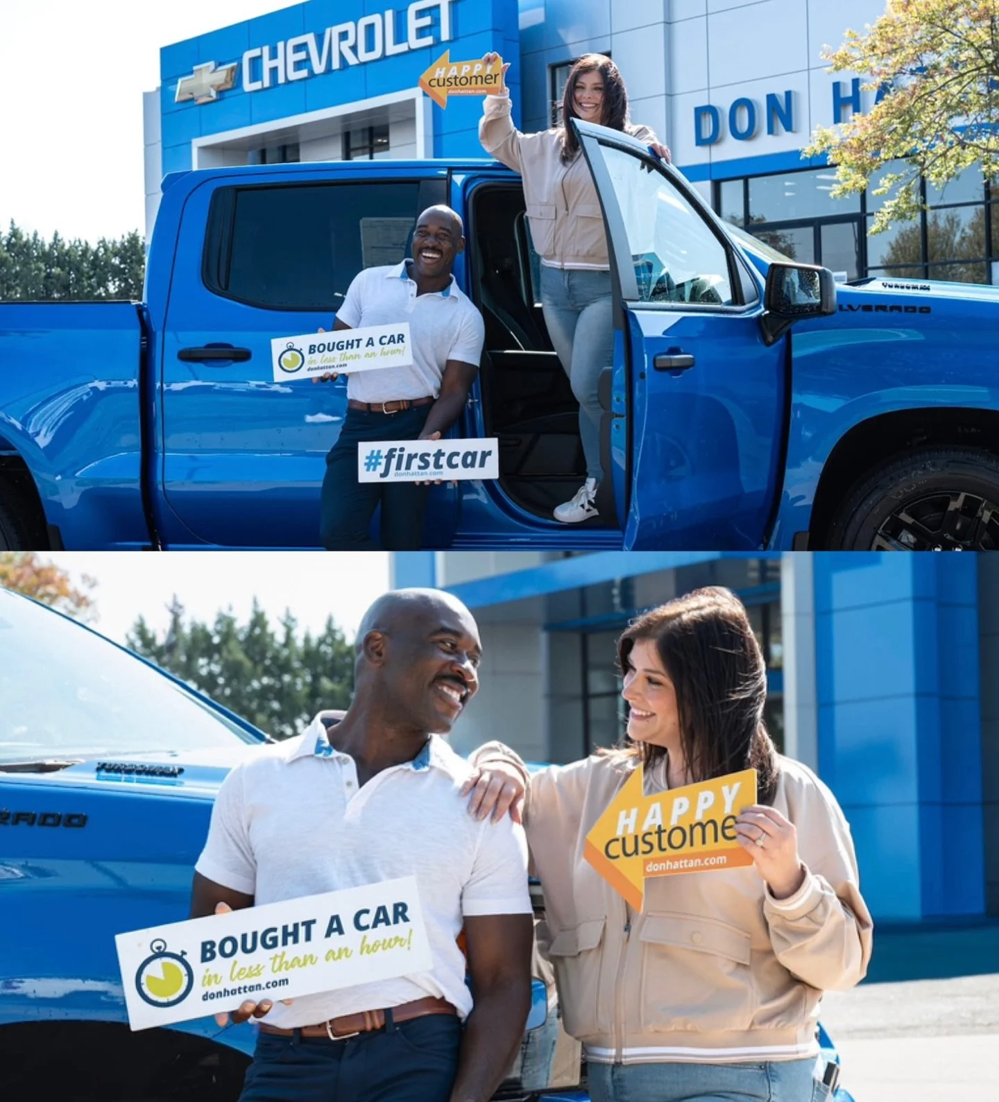 DEVIN &amp; AMANDA for @donhattandealerships 📸