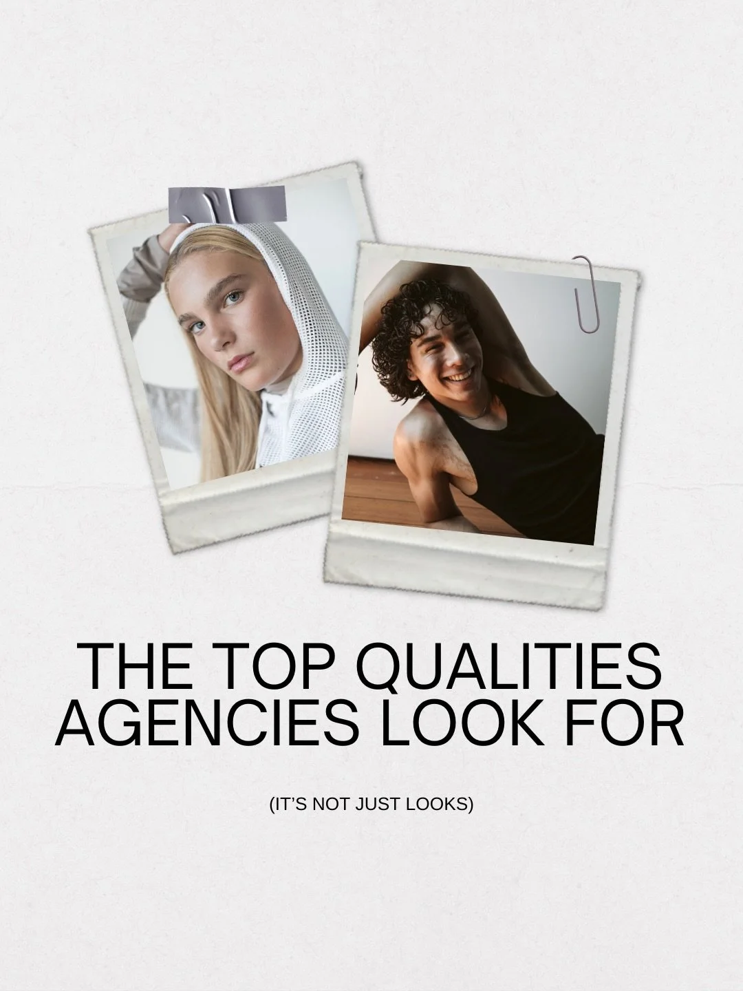 A lot of people think modeling is just about having &ldquo;the look&rdquo;&hellip;

But what actually gets someone signed- and booked.. is so much more than that. 👏