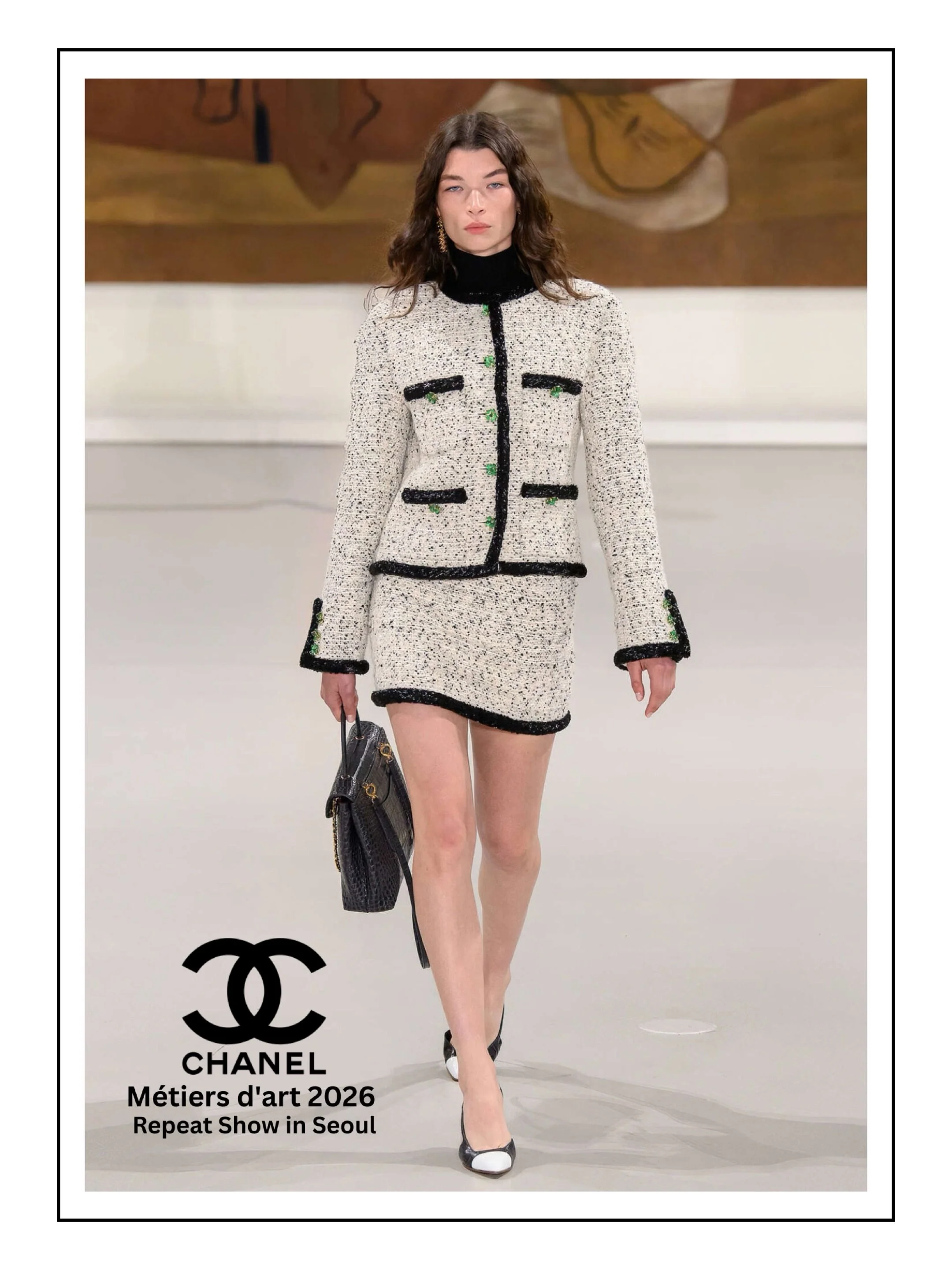MAGNOLIA for @chanelofficial M&eacute;tiers d&rsquo;art 2026 Repeat Show in Seoul 🇰🇷