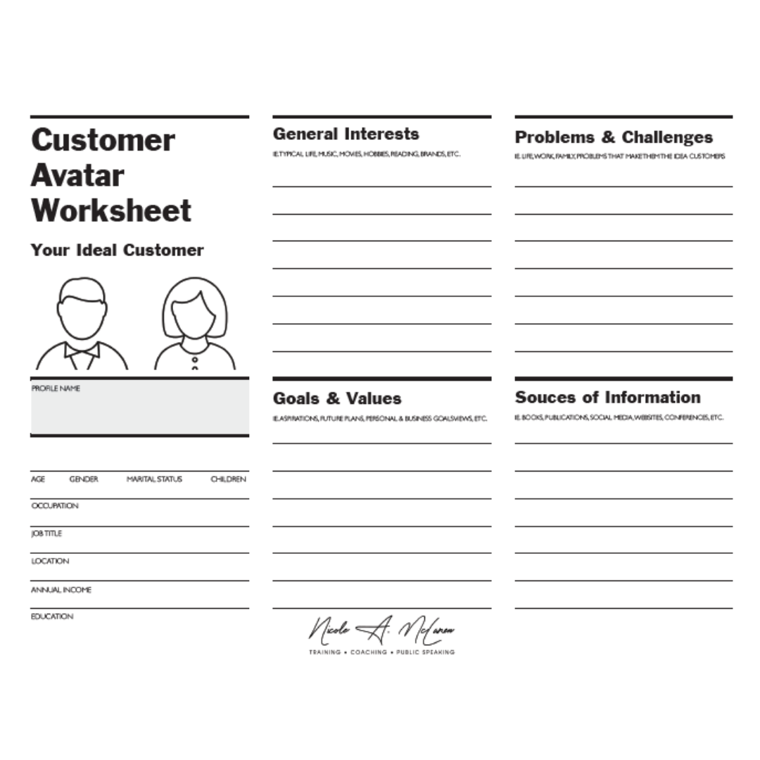 How to Fill Out Your Customer Avatar Worksheet  Bring your ideal customers  to life DOWNLOAD your Customer Avatar Worksheet HERE   httpsbitlyDownloadYourCustomerAvatarWorksheet  By DigitalMarketer   Facebook