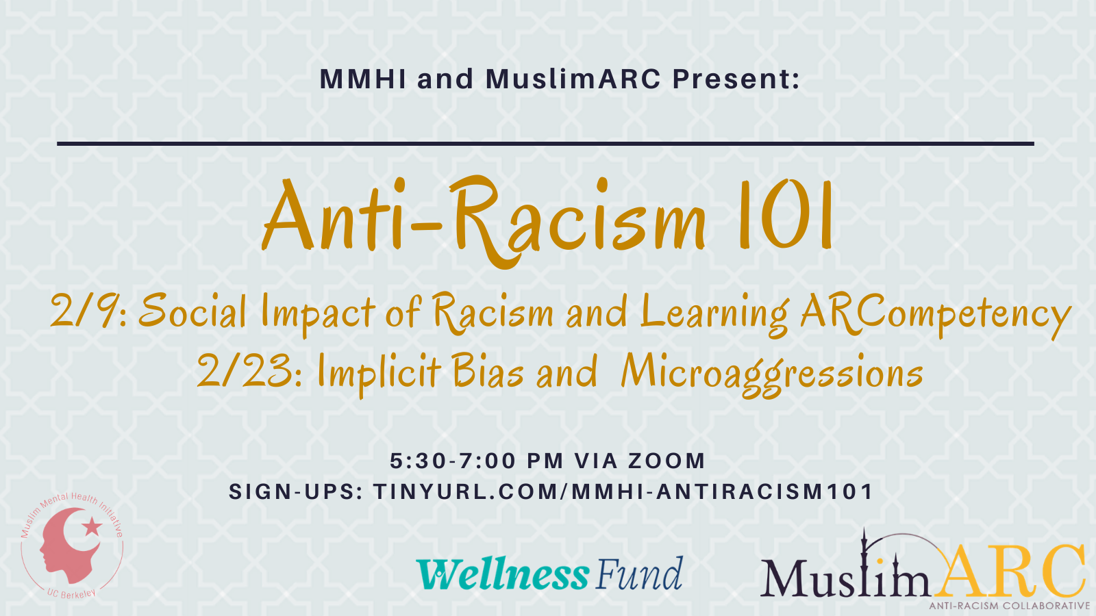 2/9/2021 Anti-Racism 101 - MMHI x MuslimARC