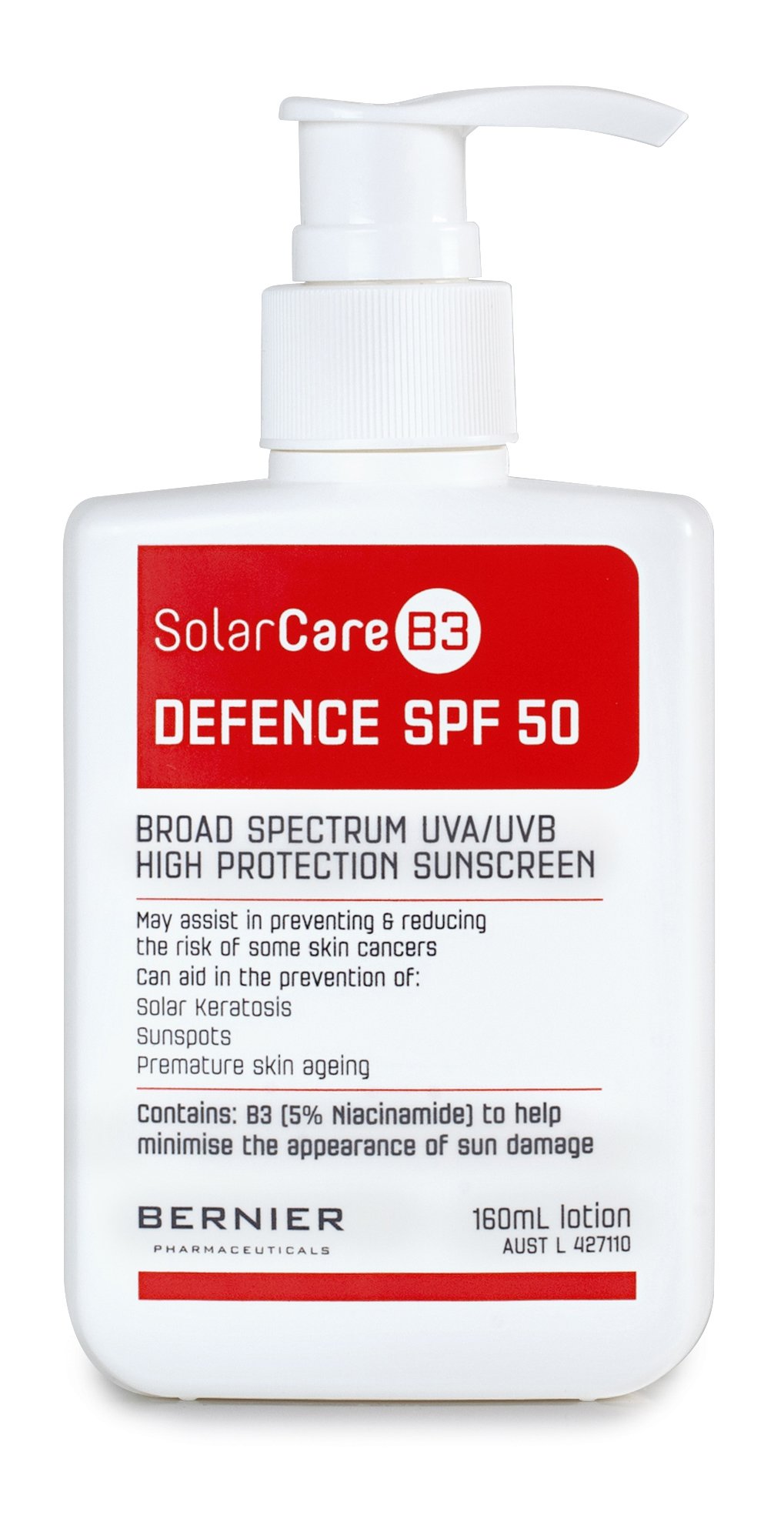 SolarCare B3 Defence SPF 50+ 160mL