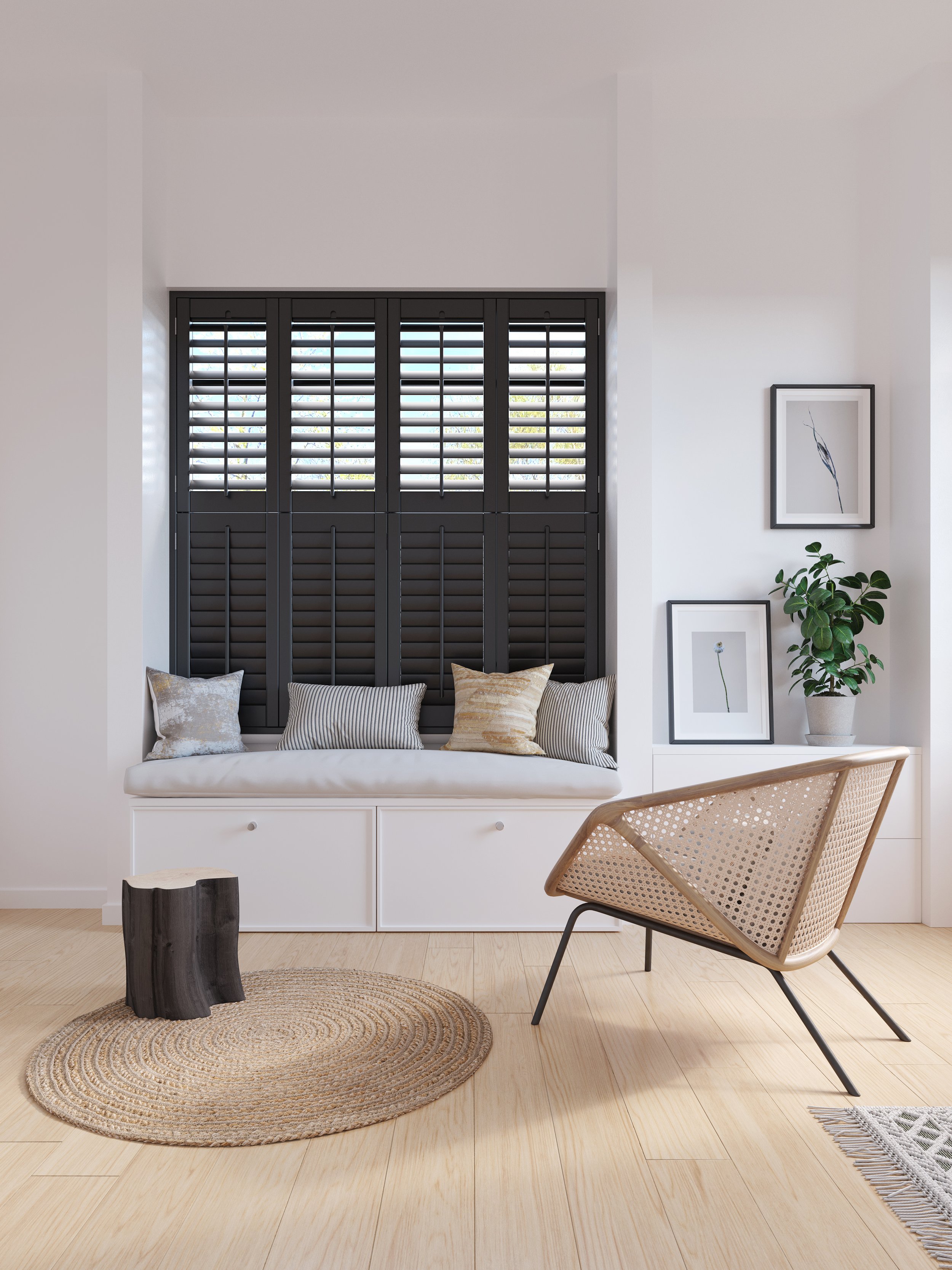 Tier-on-Tier Shutters