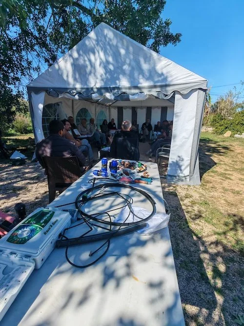 Irrigation techniques workshop