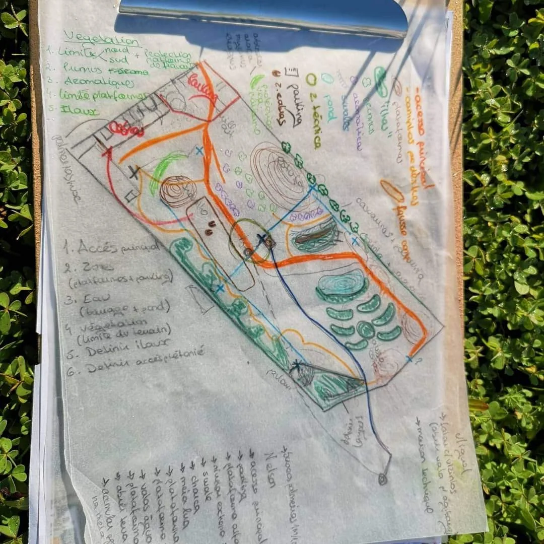 Orchard of Flavours original map plan