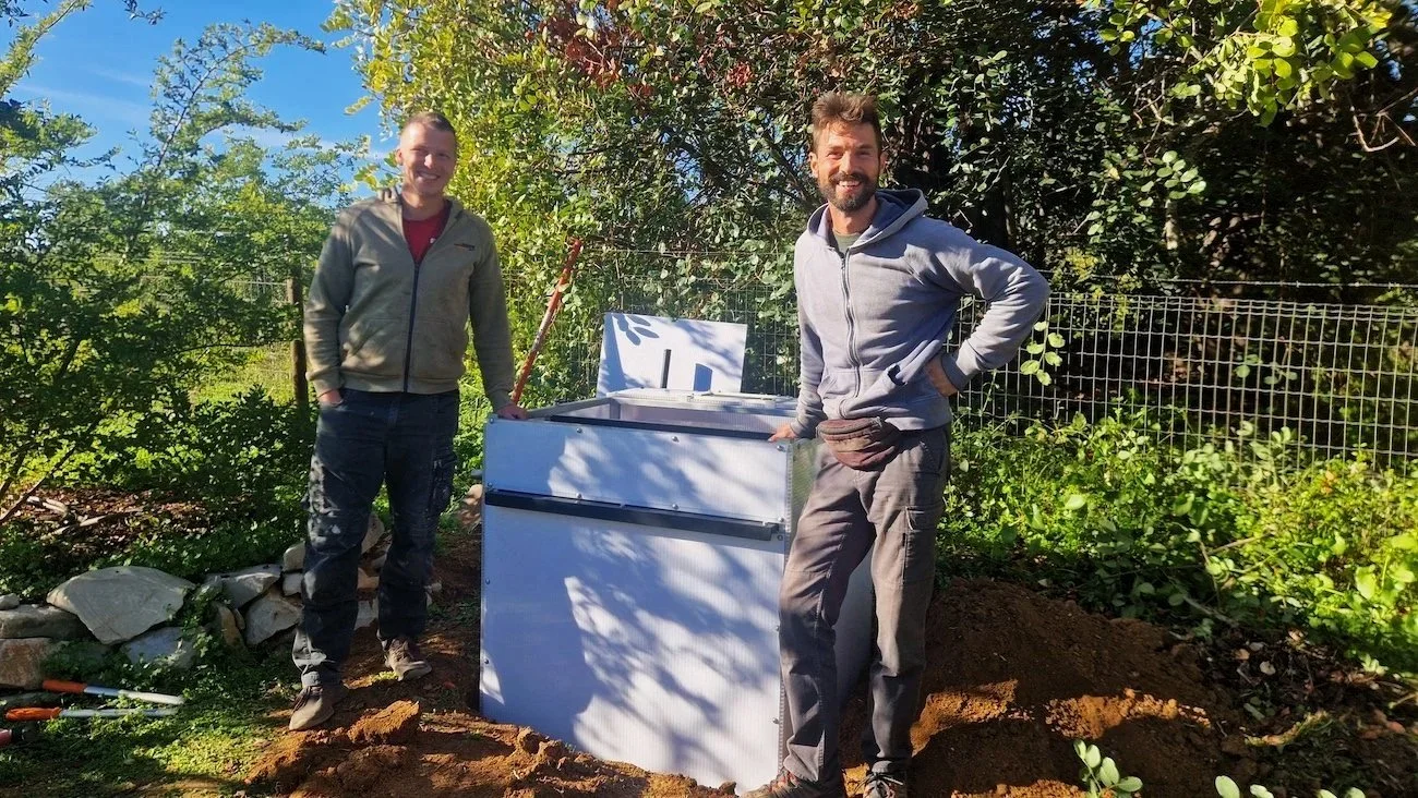 Installing our first Augmentorium at the Orchard of Flavours botanical garden