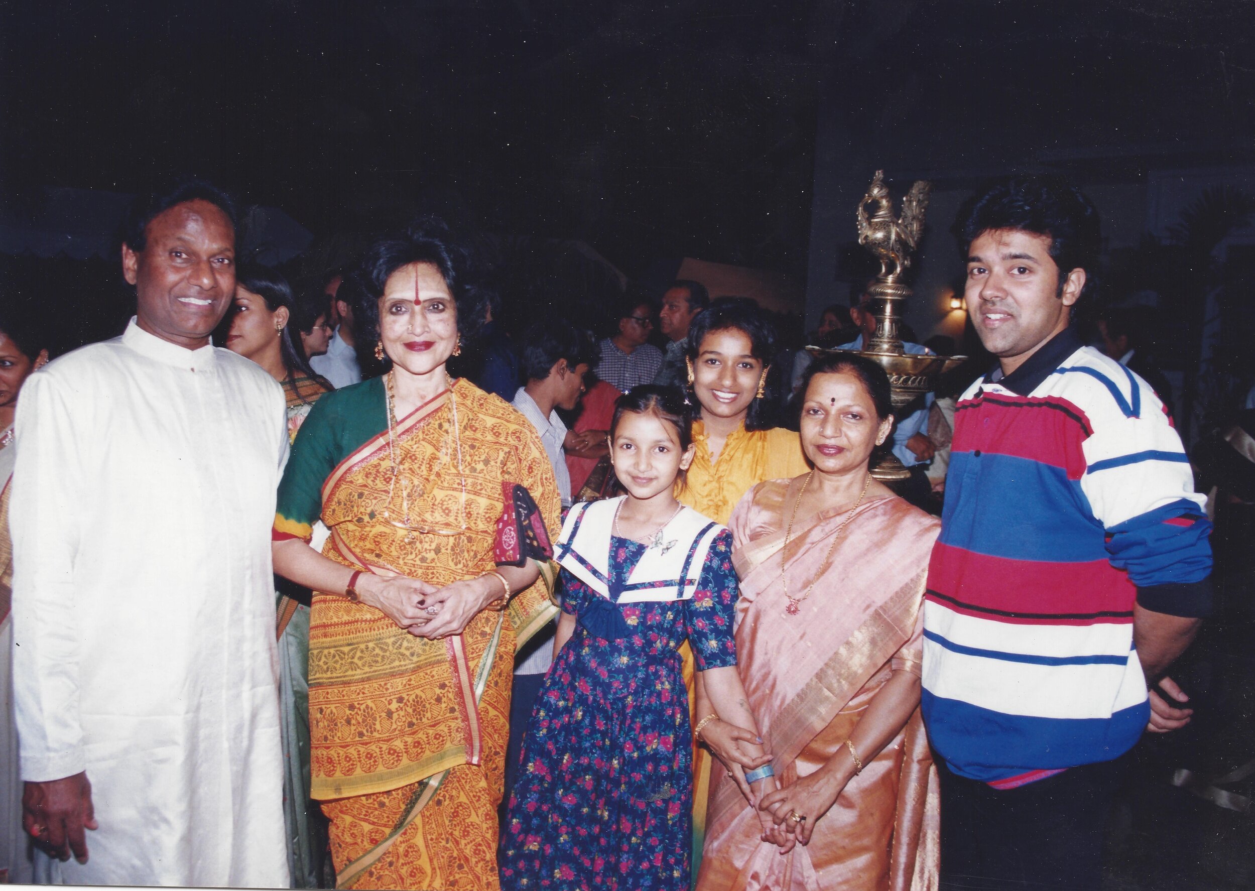 With legends Vyjayanthimala Bali and Raja Radha Reddy