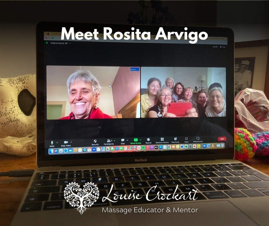 Ever wanted to meet and chat with Dr. Rosita Arvigo? She comes to every class the Abdominal Therapy Collective (ATC) holds!⁠
⁠
Thanks to the power of Zoom, Rosita pops into all our classes, saying &quot;Hi&quot; to students, answering questions, and 
