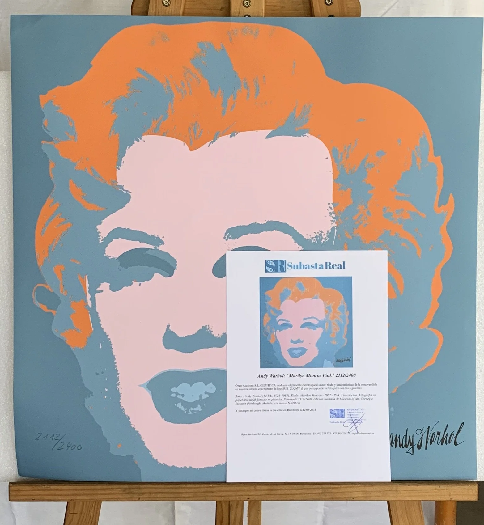 Marilyn Monroe Lila — Spain Fine Art