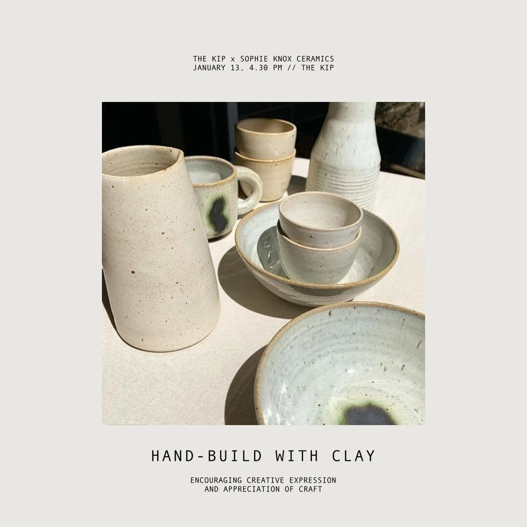 Hand build with clay