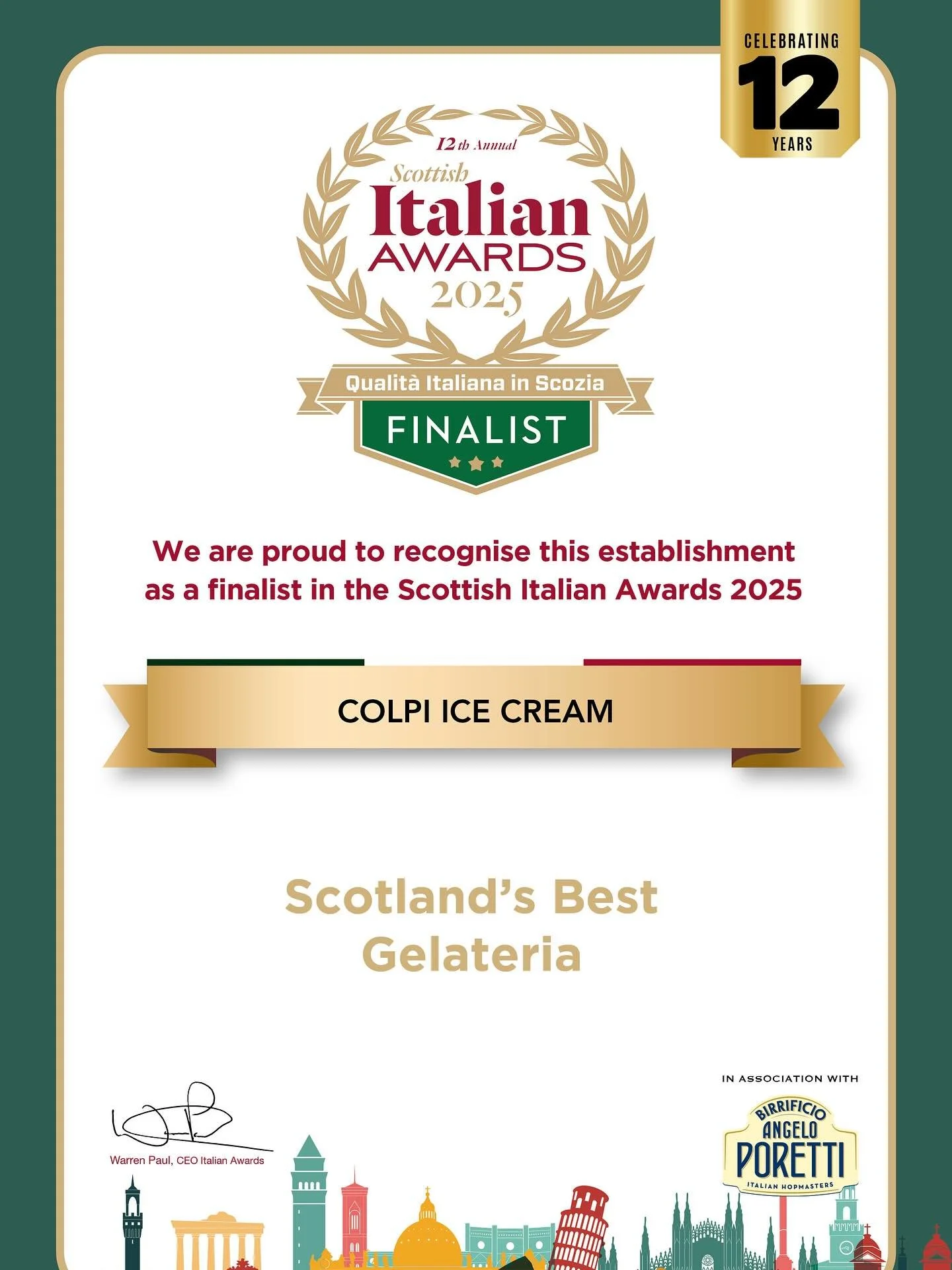 Some exciting news for a Monday 🎉💃. Thanks to all our amazing customers for the votes 💙. 

Let&rsquo;s see if we can win two years in a row 🥇 🙌