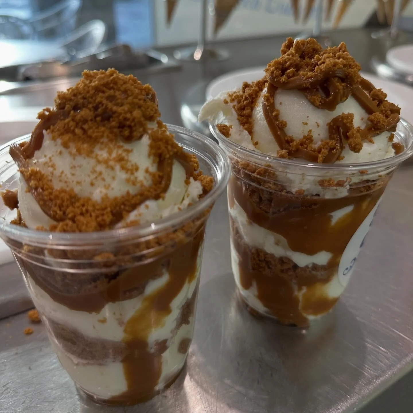 Biscoff sundae kinda night 😍