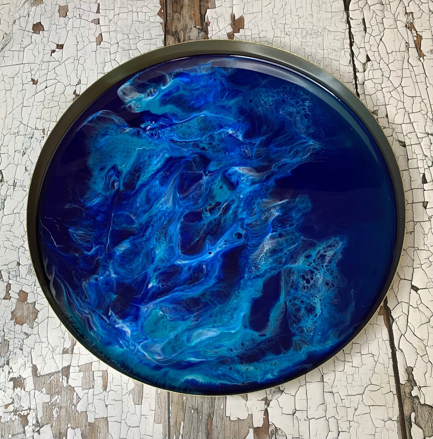 Resin art serving trays and coasters — Fiona Scott Resin Artist