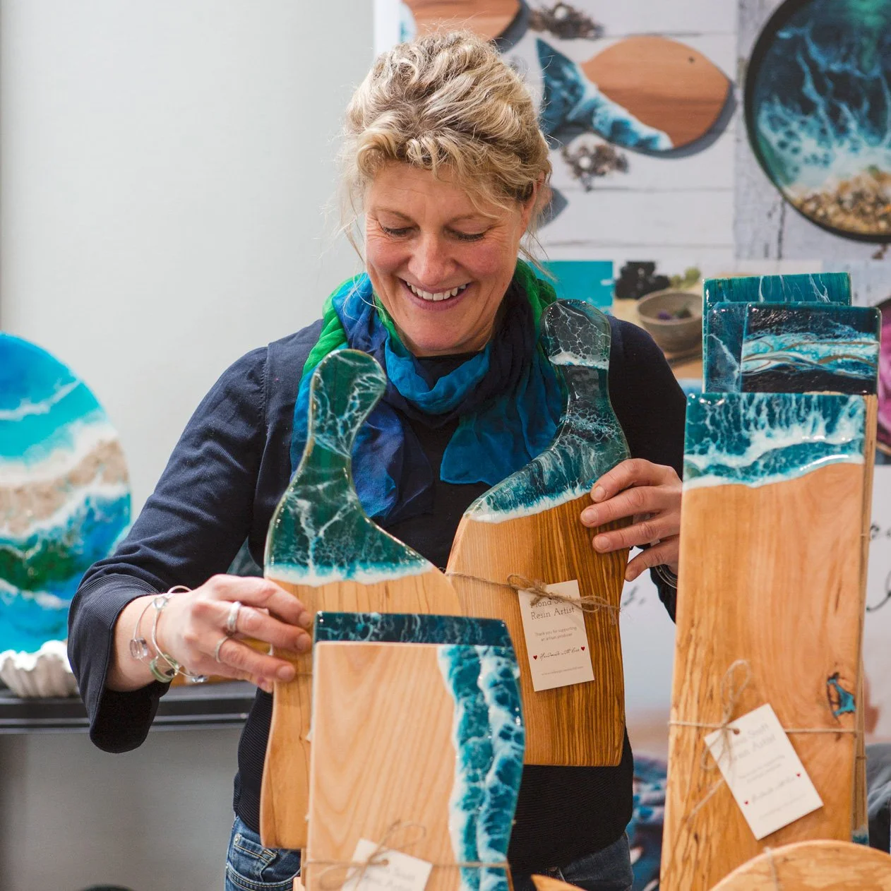 Fiona Scott Resin Artist