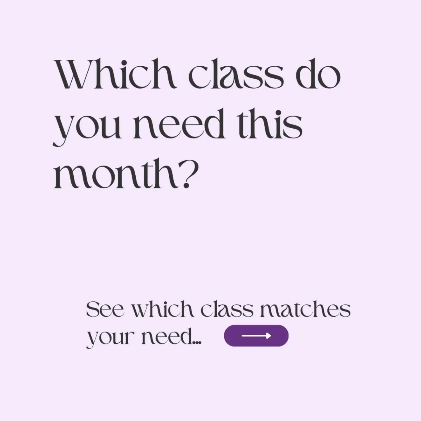 Not all movement meets the same need ✨

Sometimes you need to shake off stress and boost your mood! Or sometimes you need strength and structure! Or sometimes you just need stillnessand a reset.

That&rsquo;s why I offer a mix of classes to support b