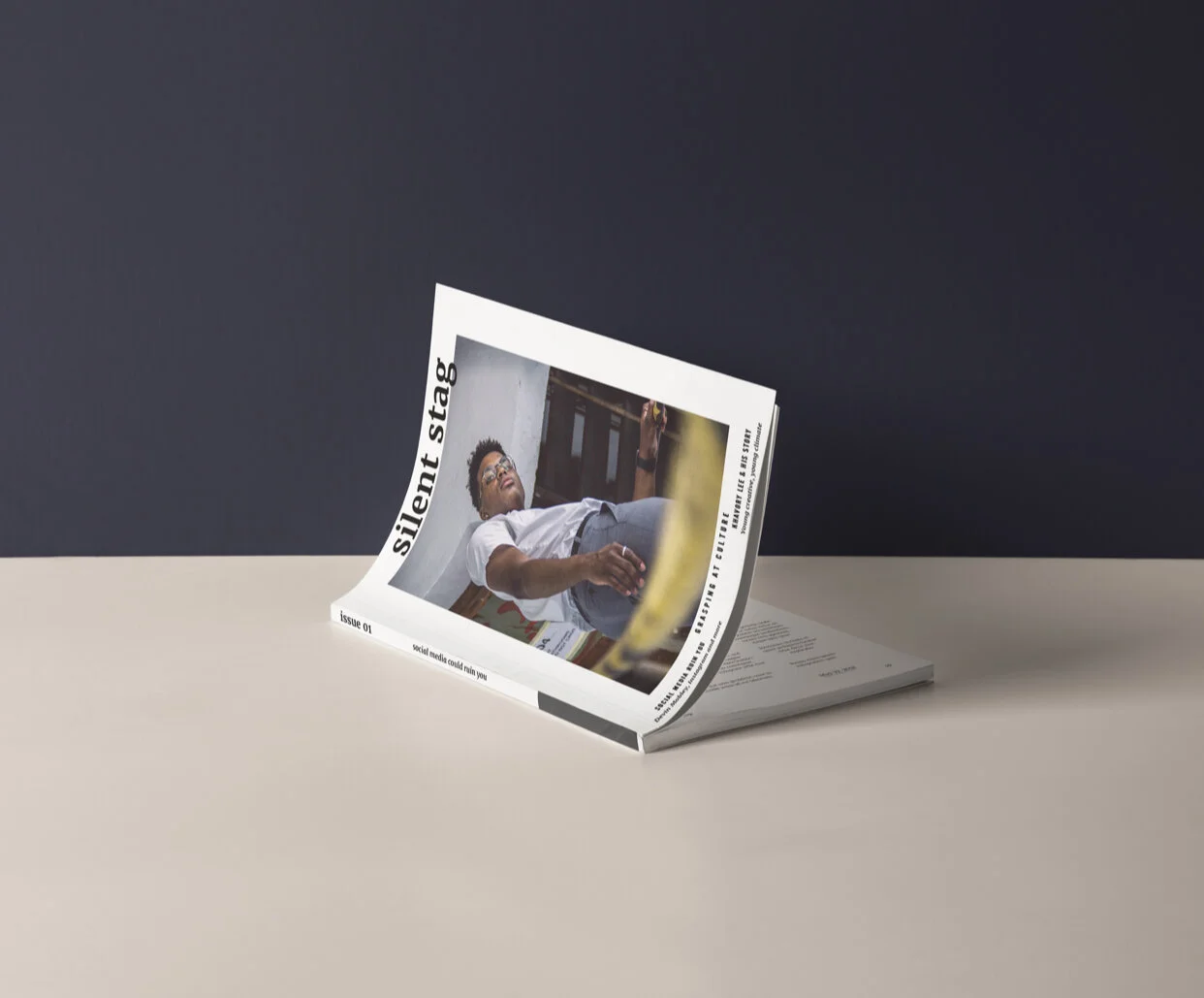 Silent Stag Magazine Mock Up