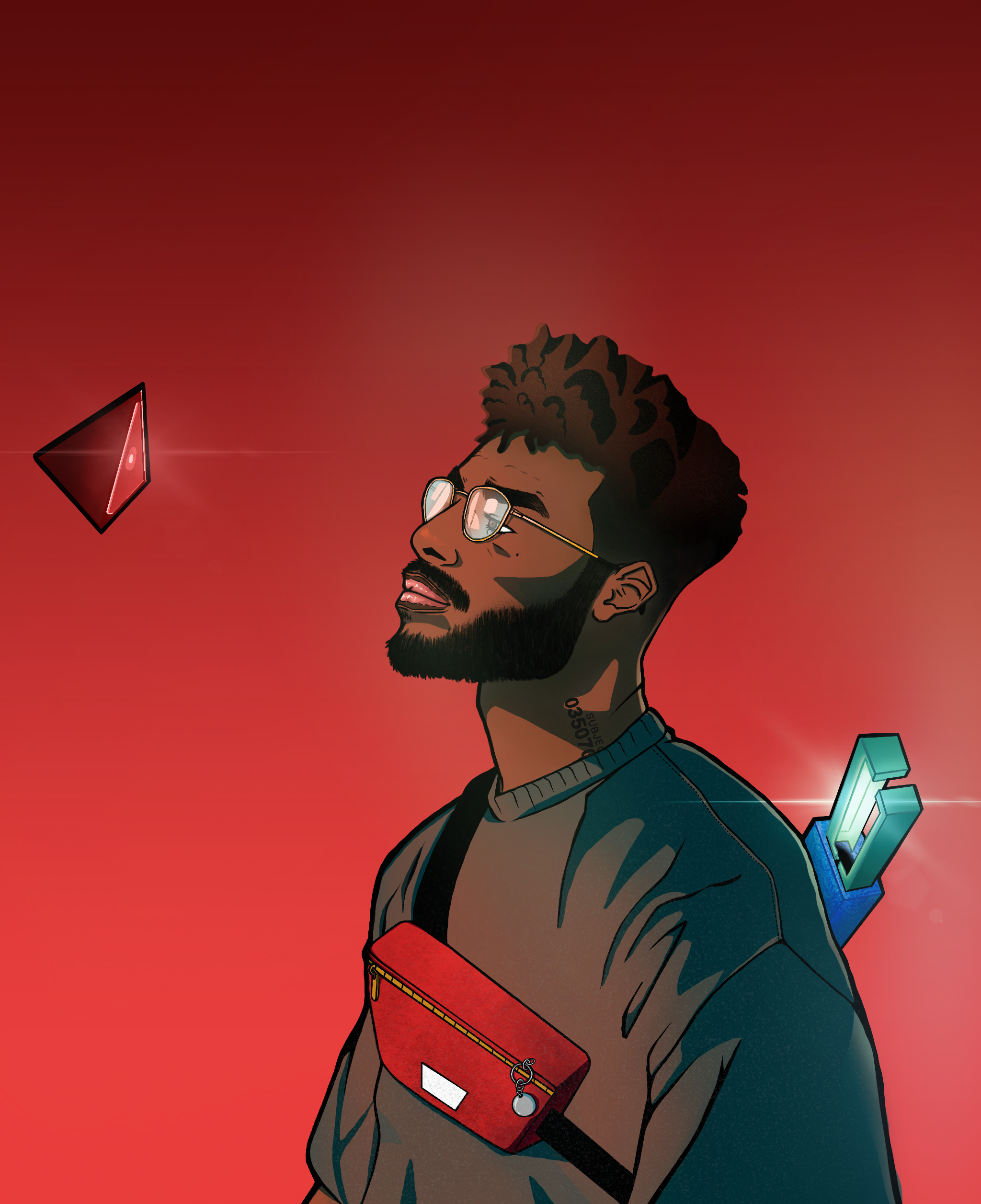 Scifi Self-illustration