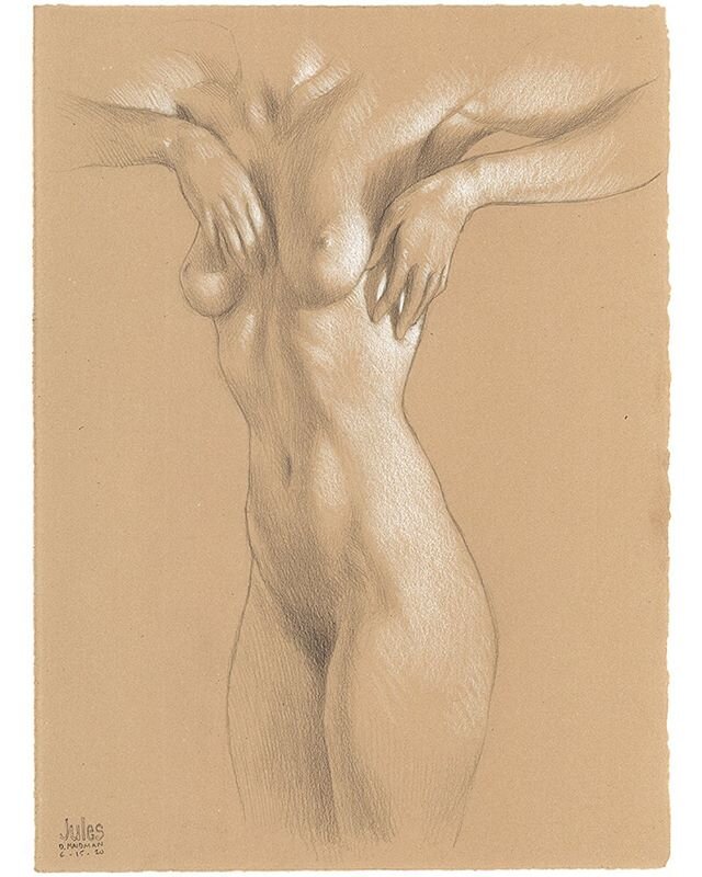 Jules (@julesgraceverne)

3B pencil and white Prismacolor pencil on Rives BFK tan heavyweight printmaking paper
15&quot;x11&quot;
available