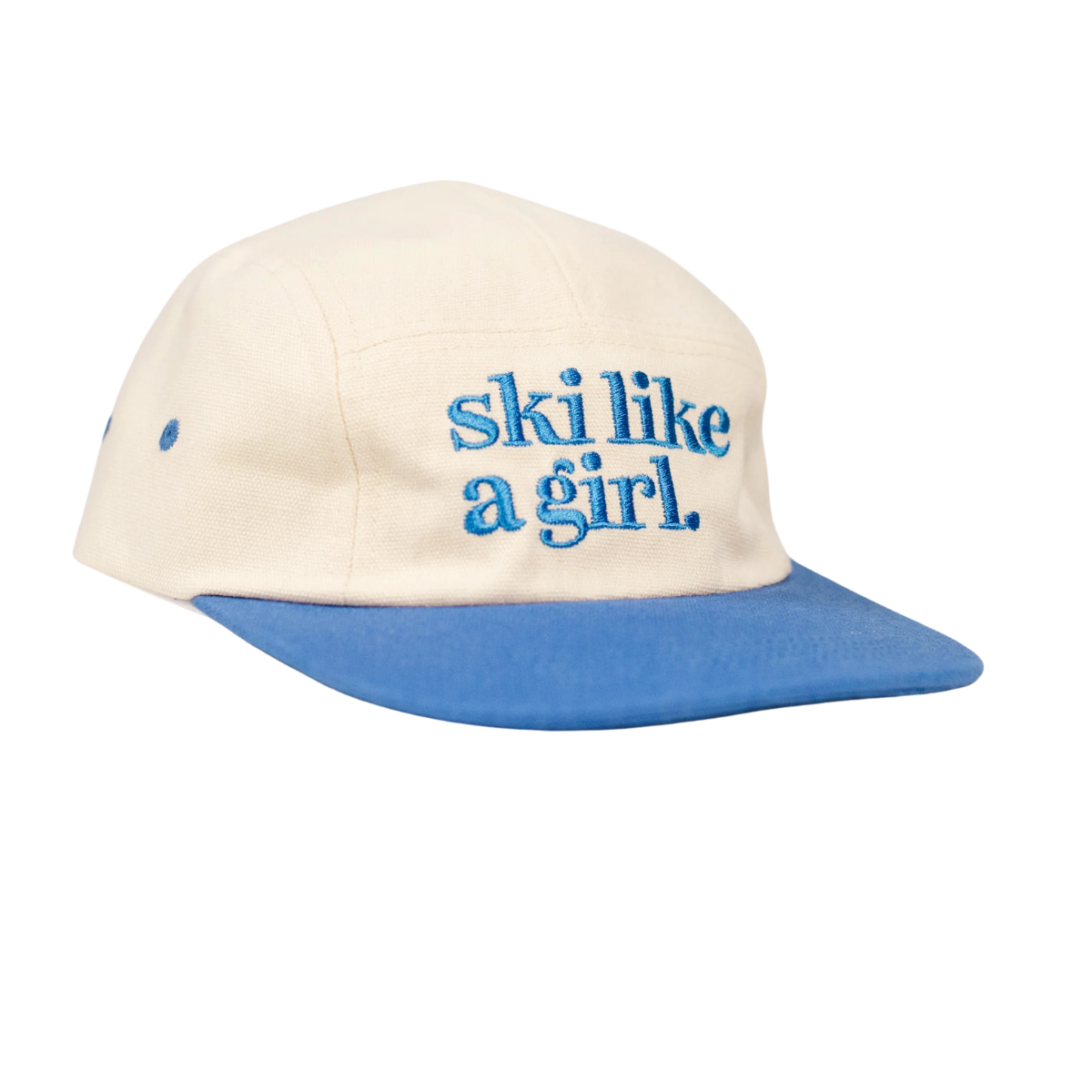 5 Panel Hat - Ski Like A Girl