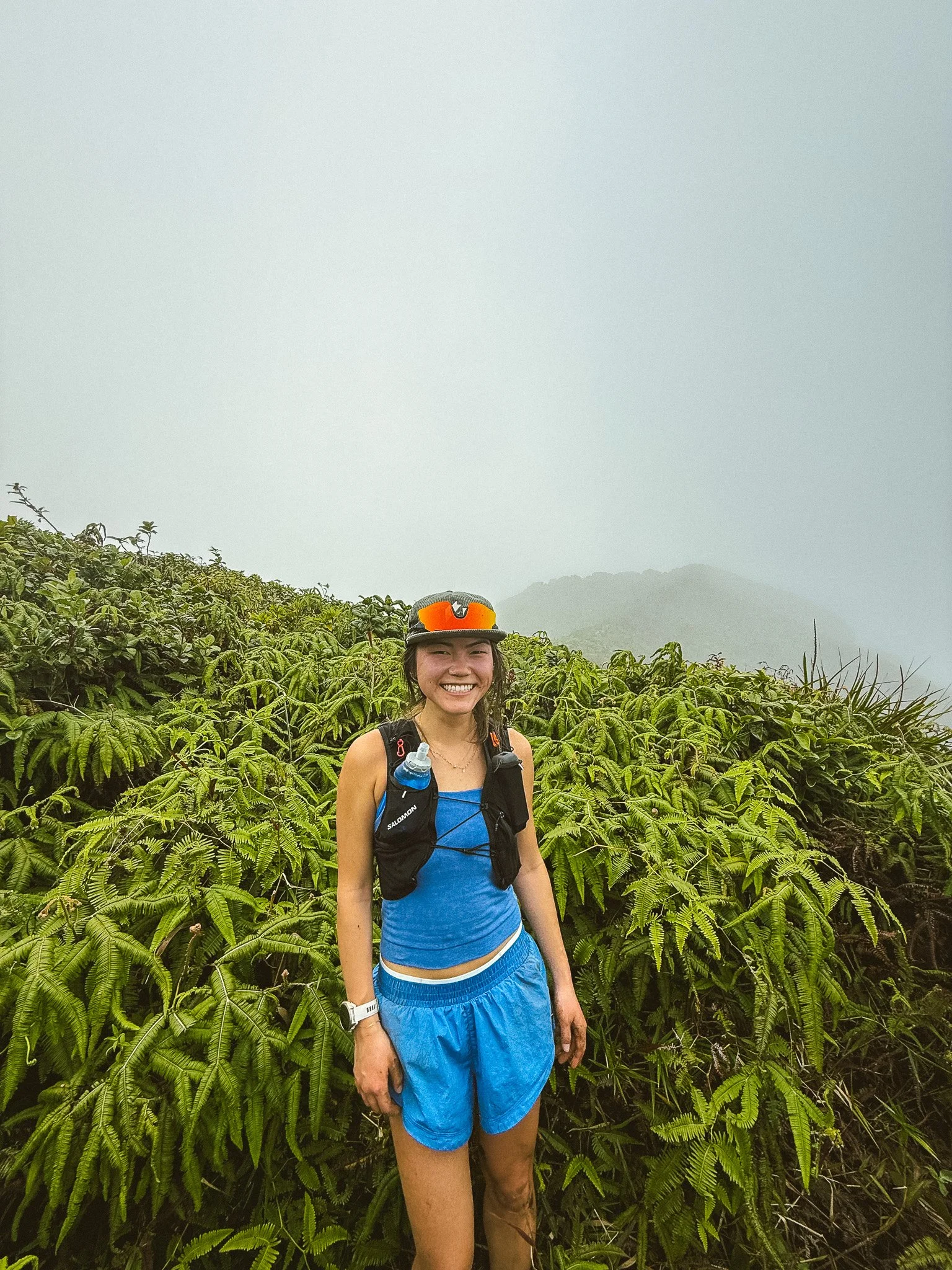 Hiking Nevis Peak