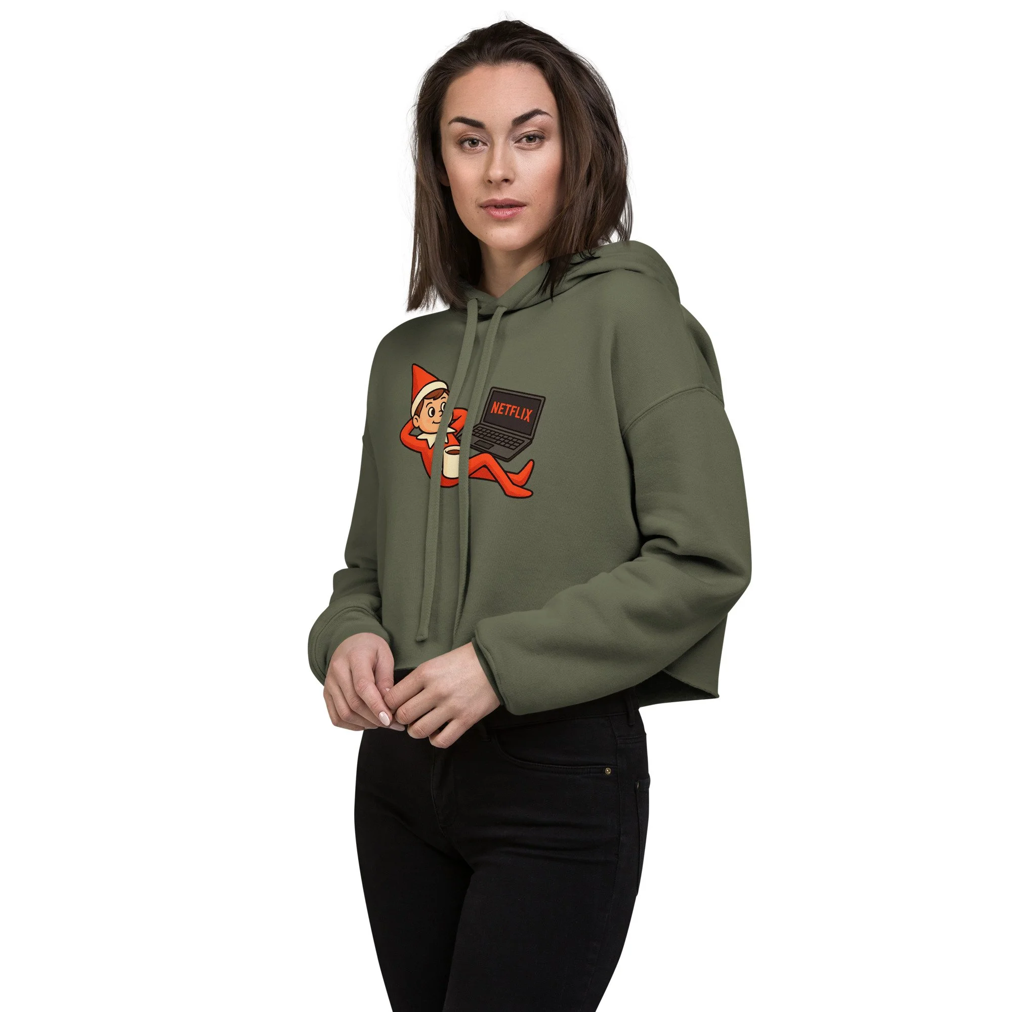 womens-cropped-hoodie-military-green-left-front-68f239940a91f.jpg