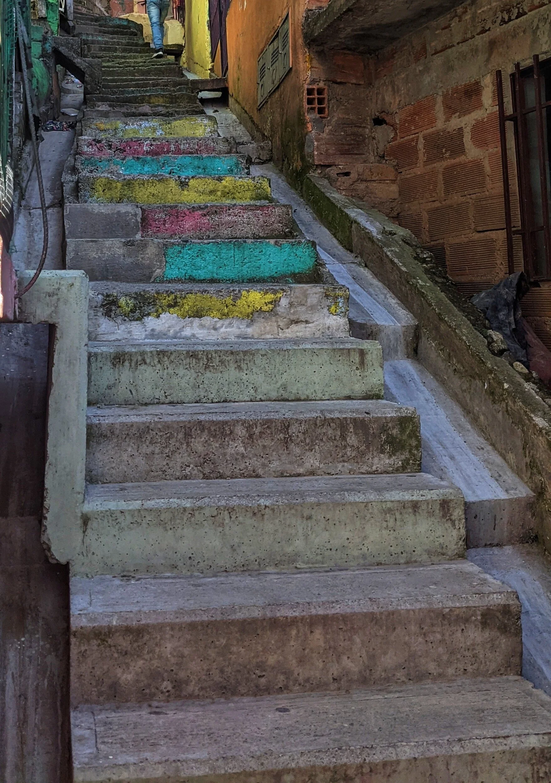 Pre-escalators, this was the only way to get up and down and around the neighborhood. 