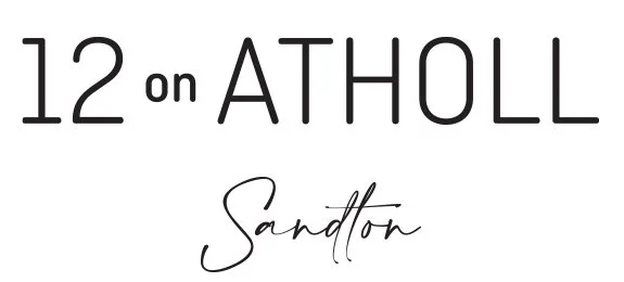 Logo reading '12 on ATHOLL' with the name 'Sandon' below in cursive.