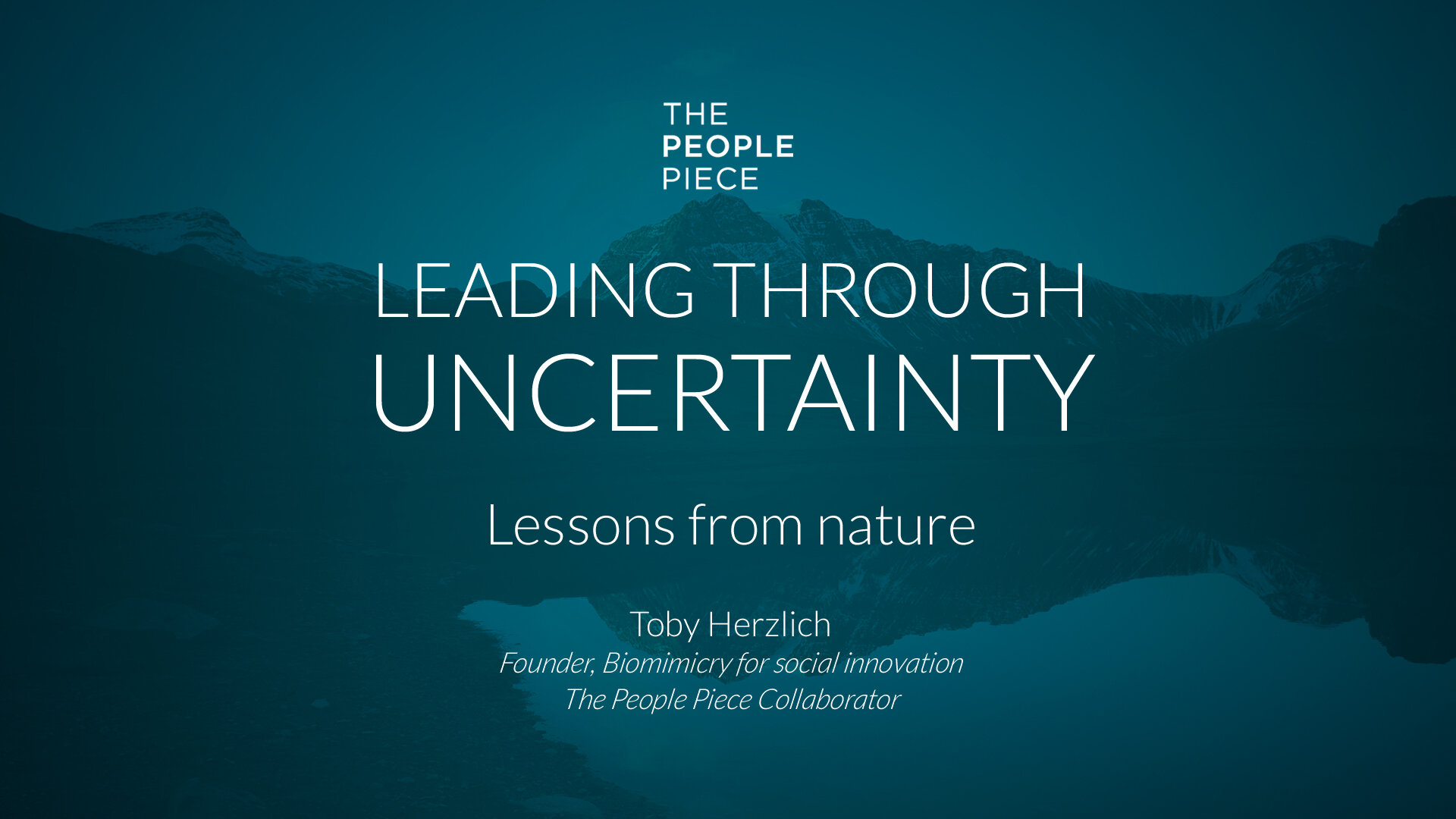 How Nature Survives Disruption