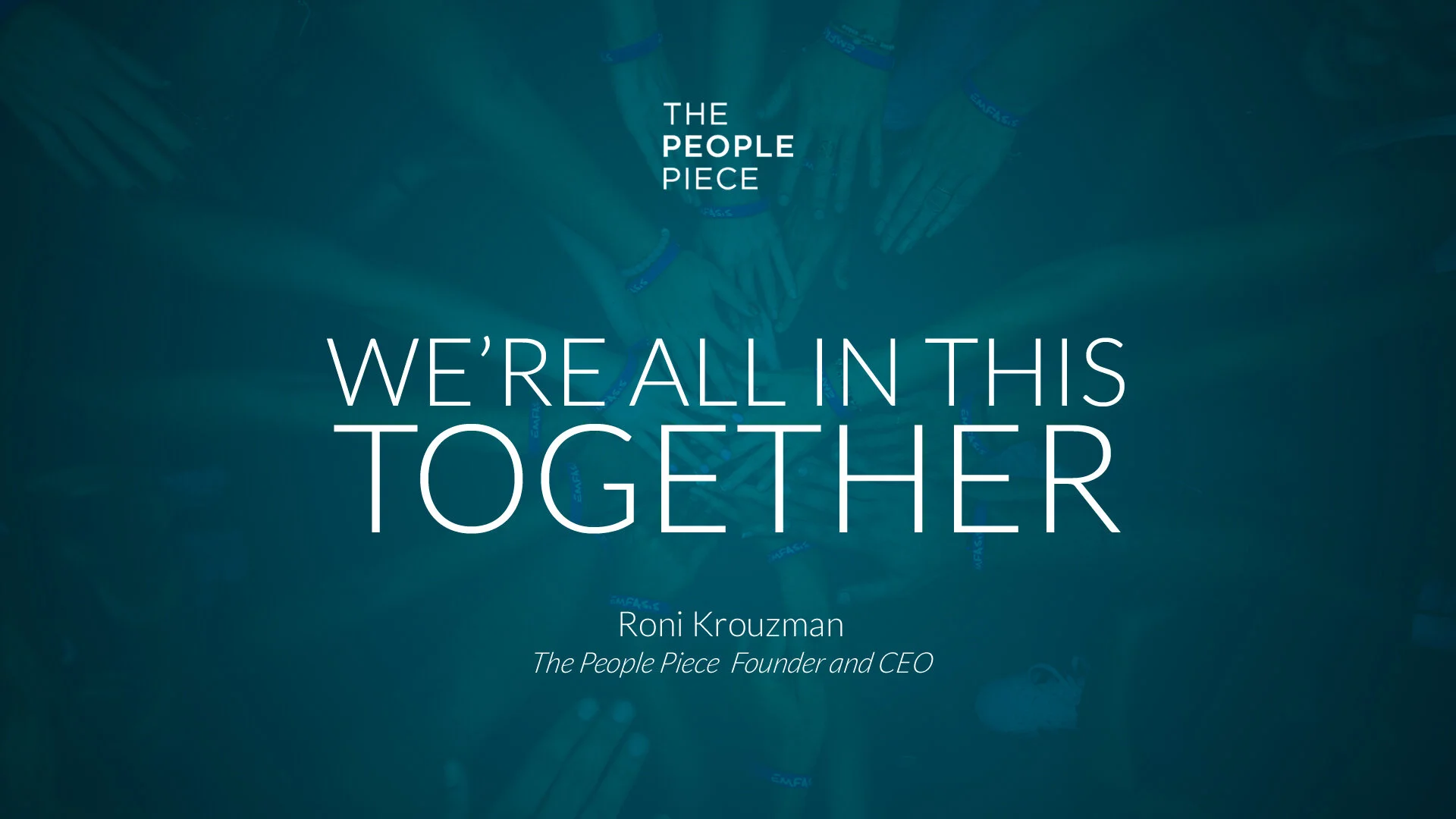 We’re All in This Together