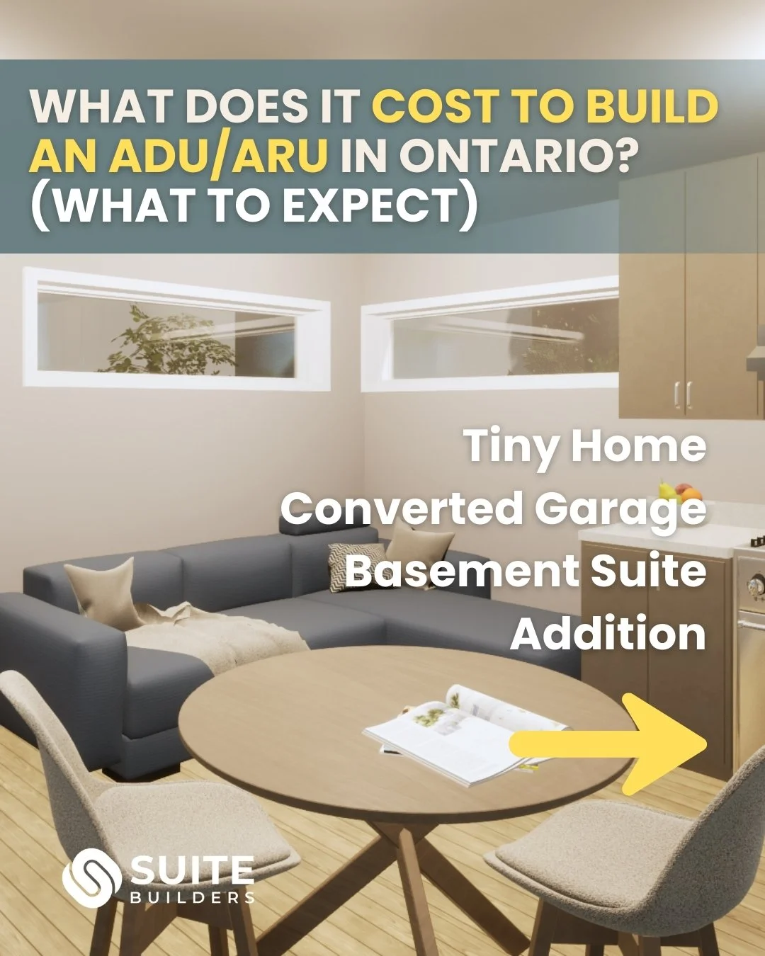 The question we get the most: How much does it cost to...

-Turn my basement into a legal apartment?
-Convert my garage into an apartment?
-Build an addition on my house for a legal suite?
-Build a tiny home or garden suite? 

We broke down exactly w