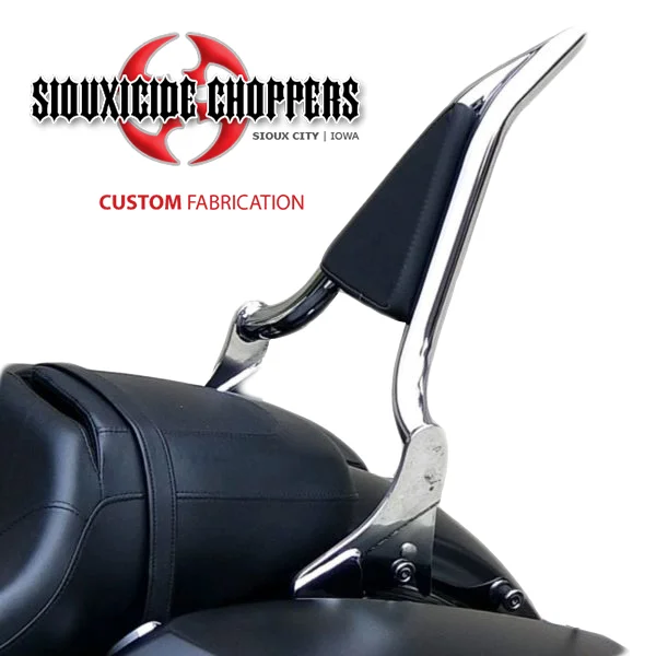 Driver Backrest Detachable Motorcycle Backrest For Chieftain
