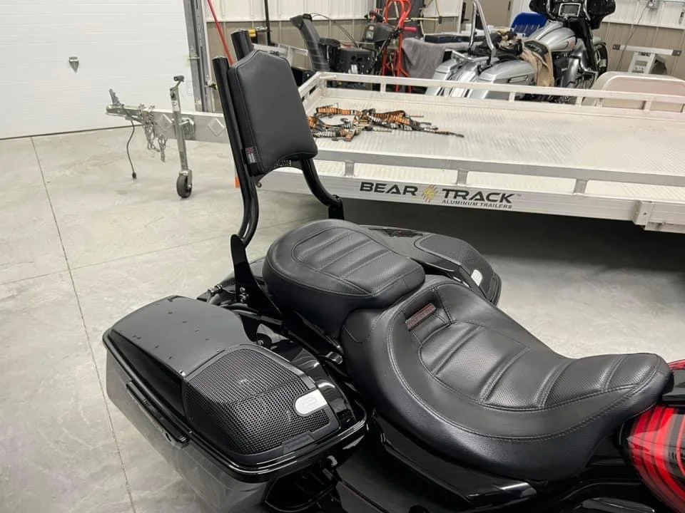 Trident Detachable Sissybar / Backrest — Siouxicide Choppers