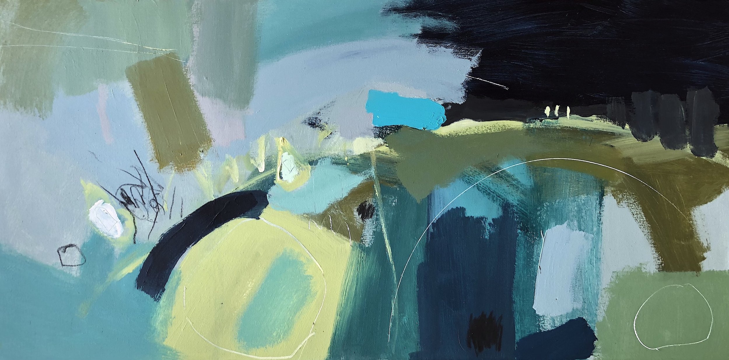 Lose Yourself - Acrylic on Canvas 50x100cm  .JPG