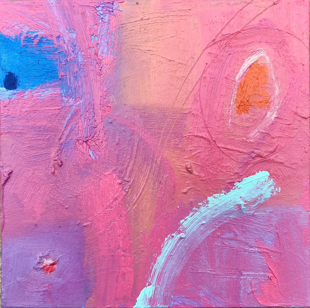 Alison Berrett_Colours of a Day 6am, 2021 Oil on Canvas, 30x30cm.JPG