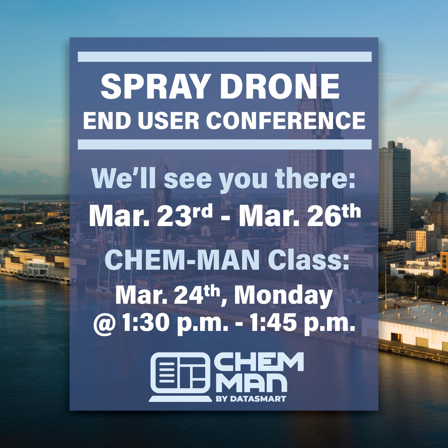 Spray Drone End User conference