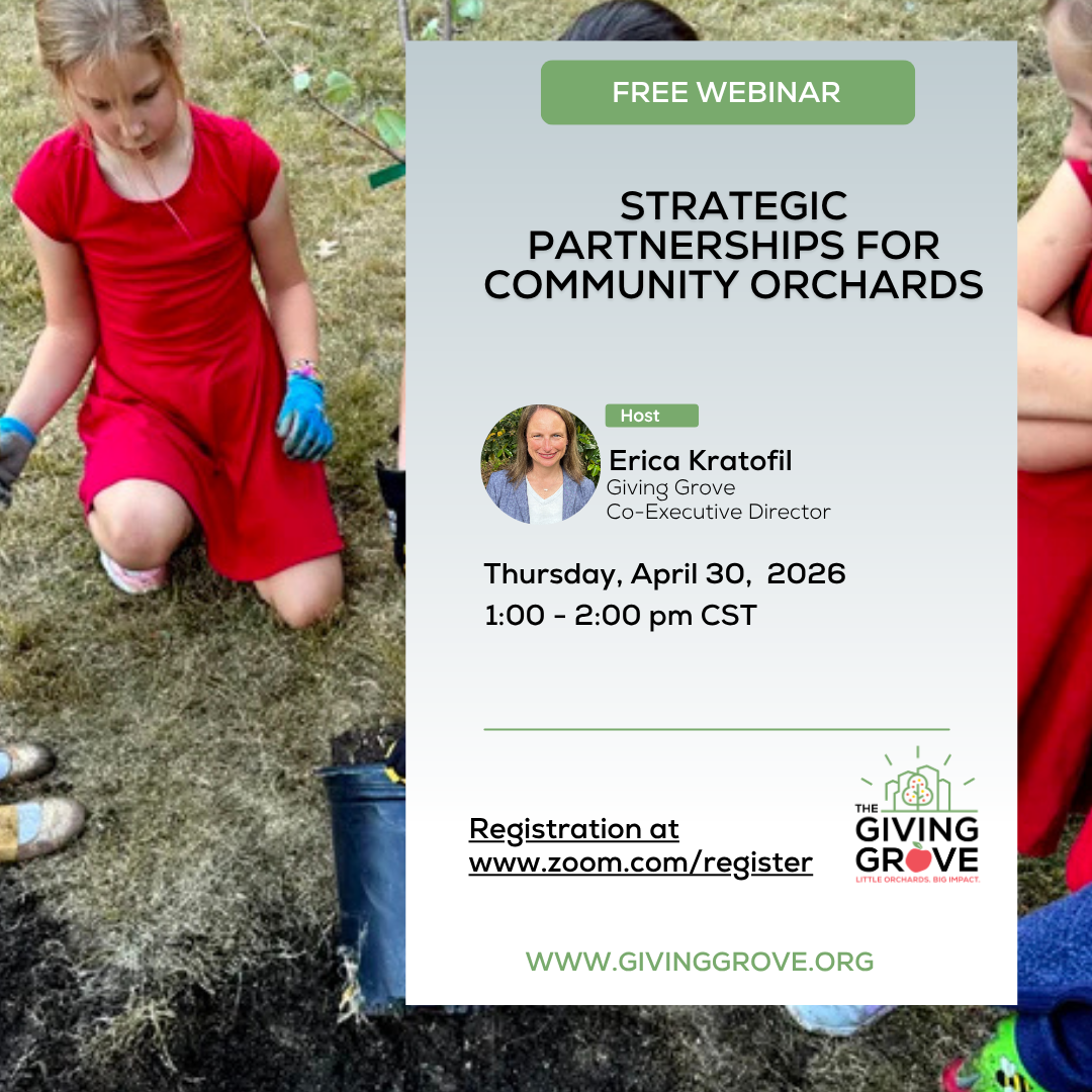 Strategic Partnerships for Community Orchards