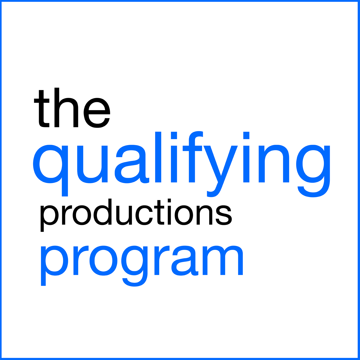 the qualifying productions program