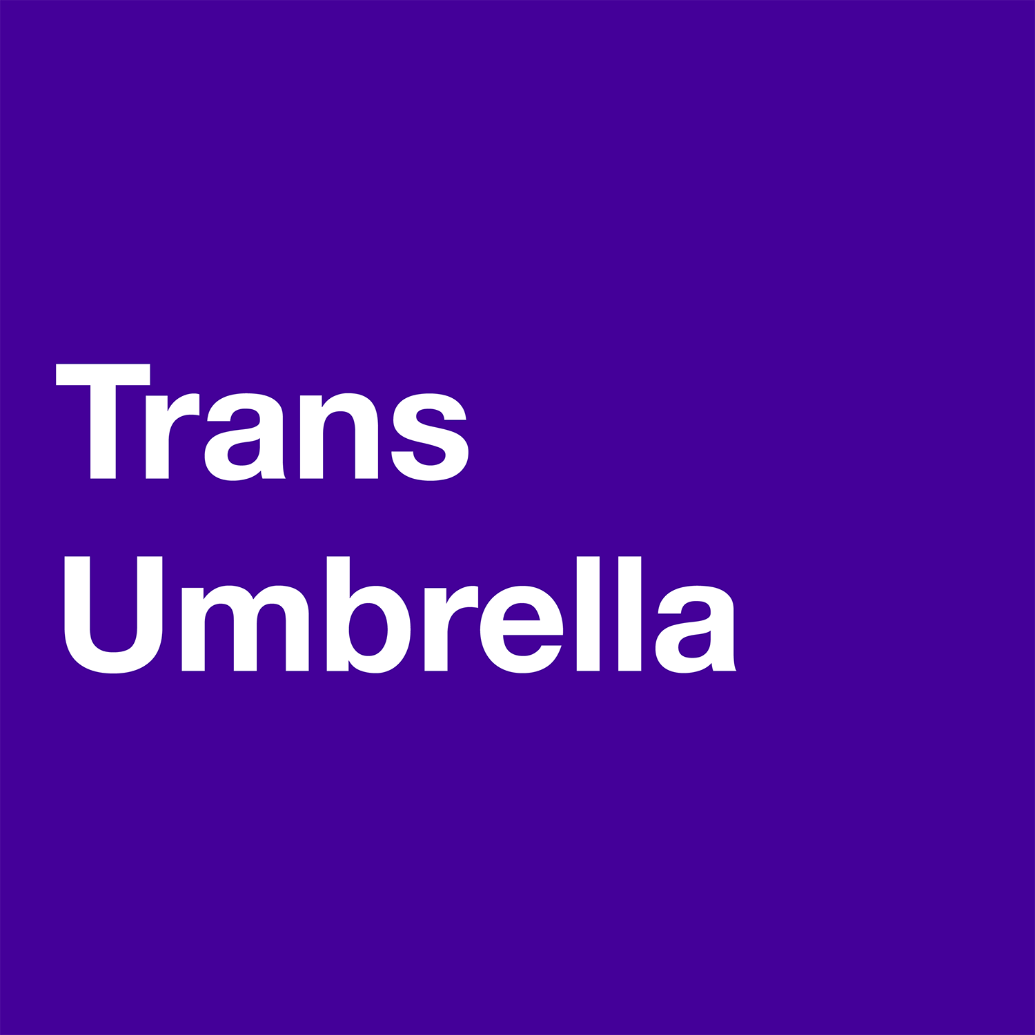  Trans Umbrella Definition 