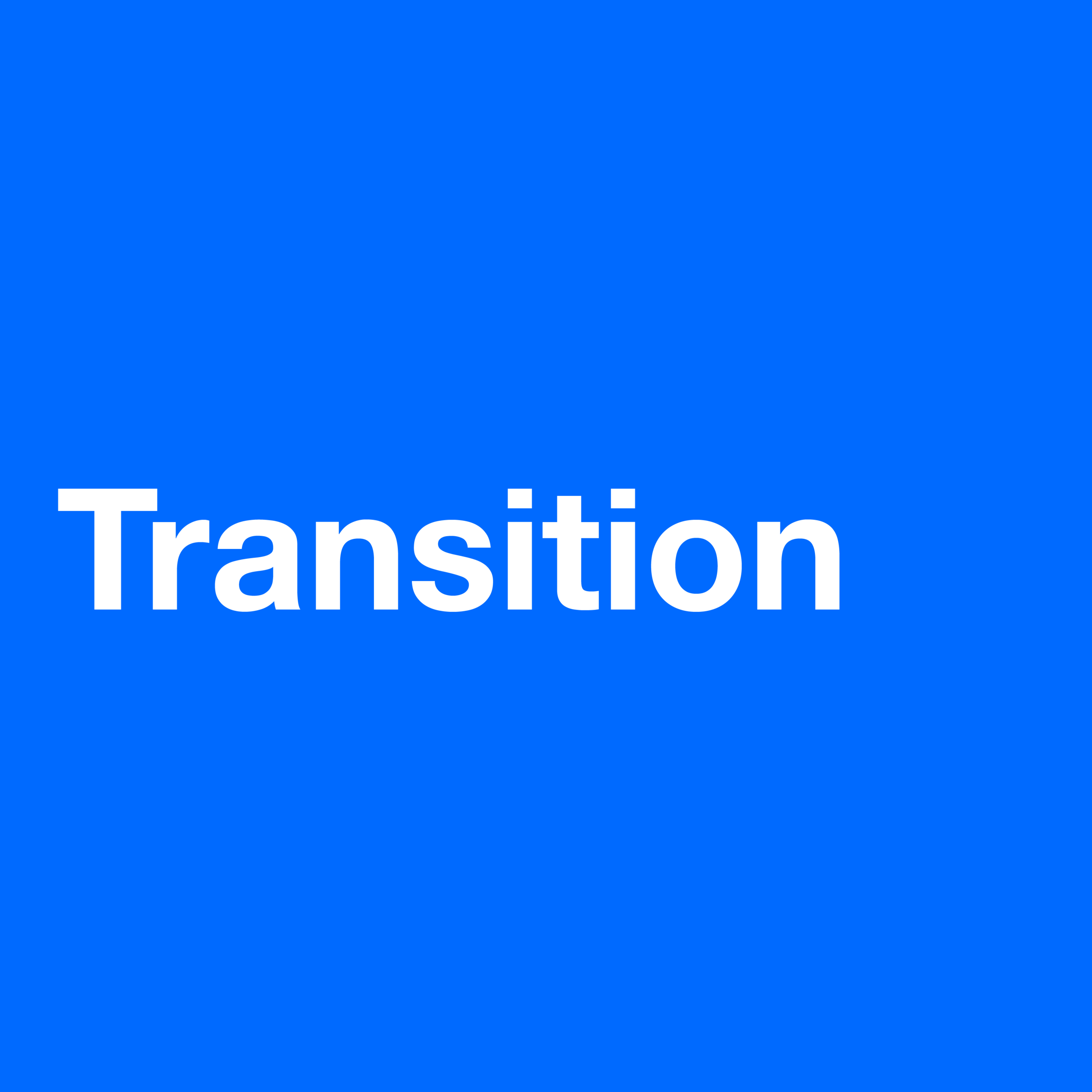  Transition Definition 