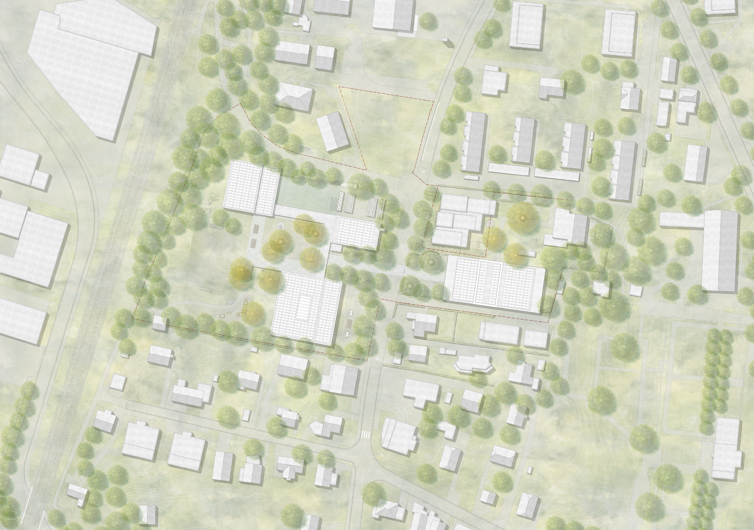 Schulhaus Brühl_Dornach_Situation_mentha-walther-architekten.png
