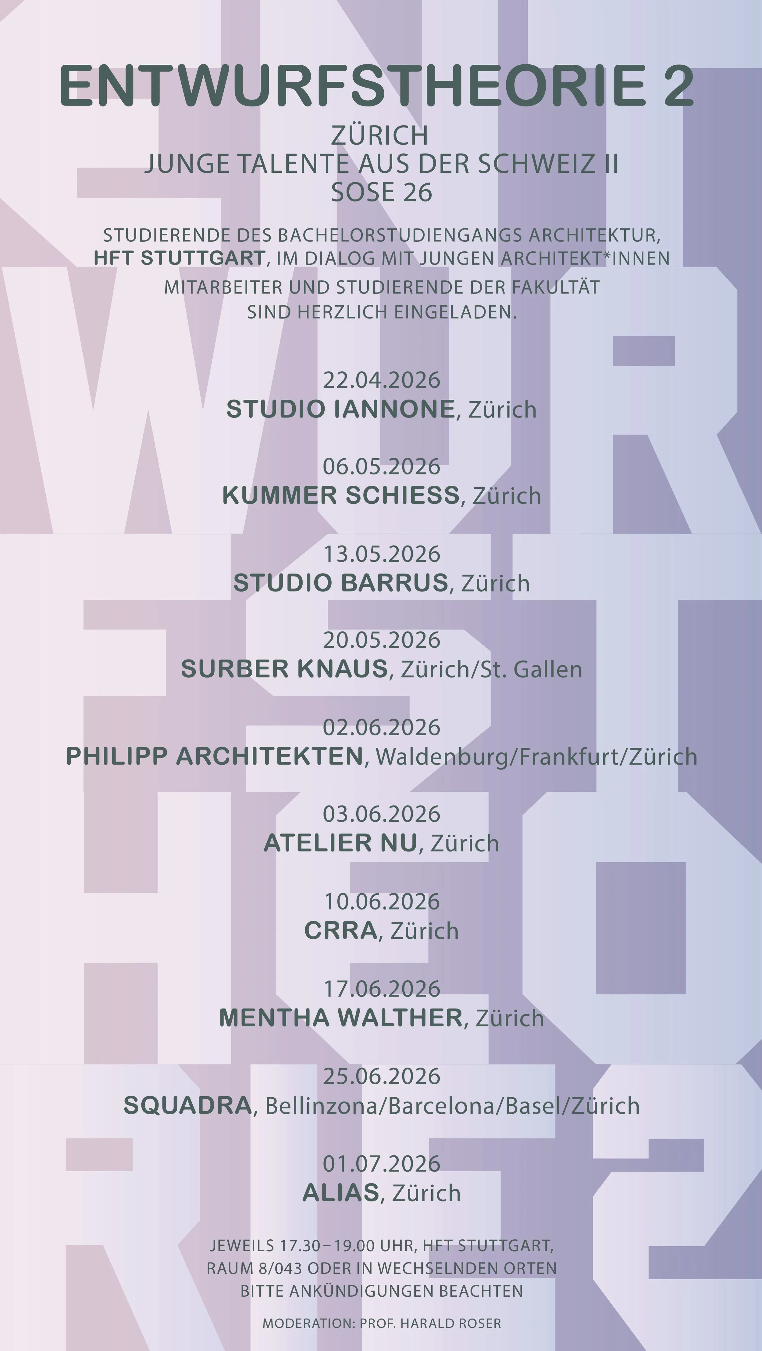Entwurfstheorie 2 - Vortrag HFT Stuttgart