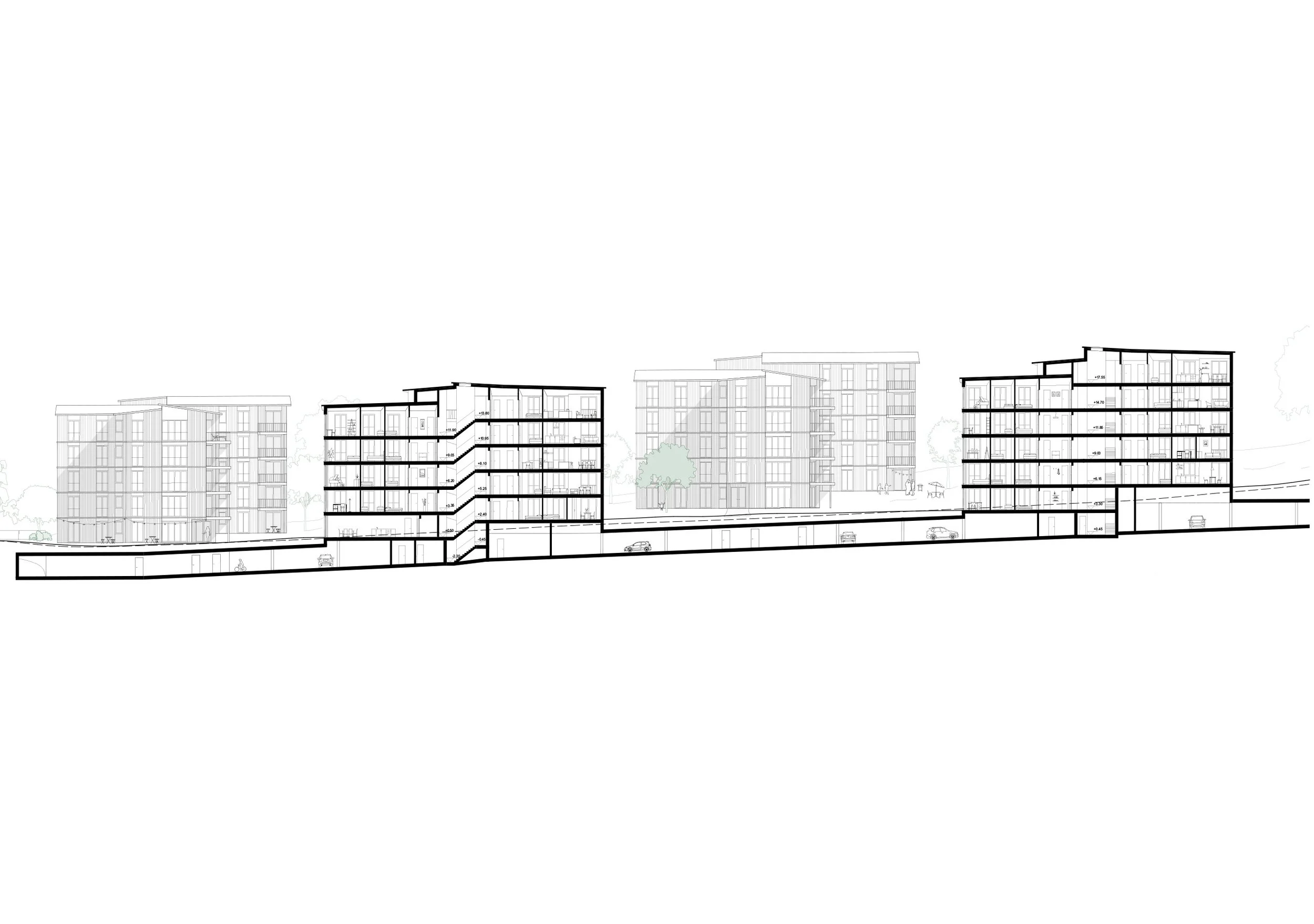 Wohnen in der Brugera_Düdingen_Schnitt_Lang_mentha-walther-architekten.jpg